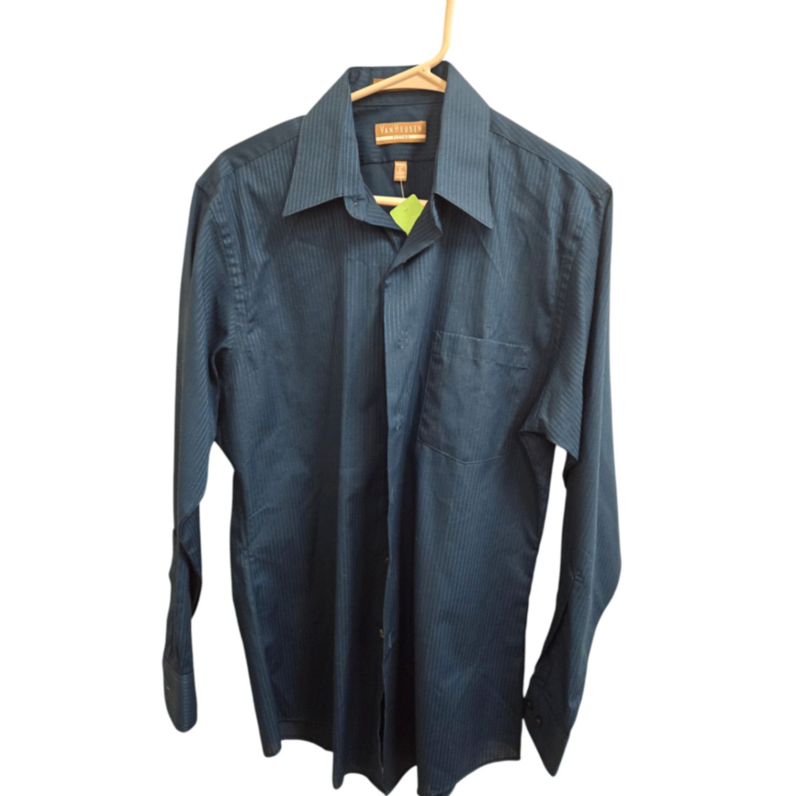 Van Heusen M Teal Van Heusen Button-Up Shirt Size US M / EU 48-50 / 2 - 1 Preview