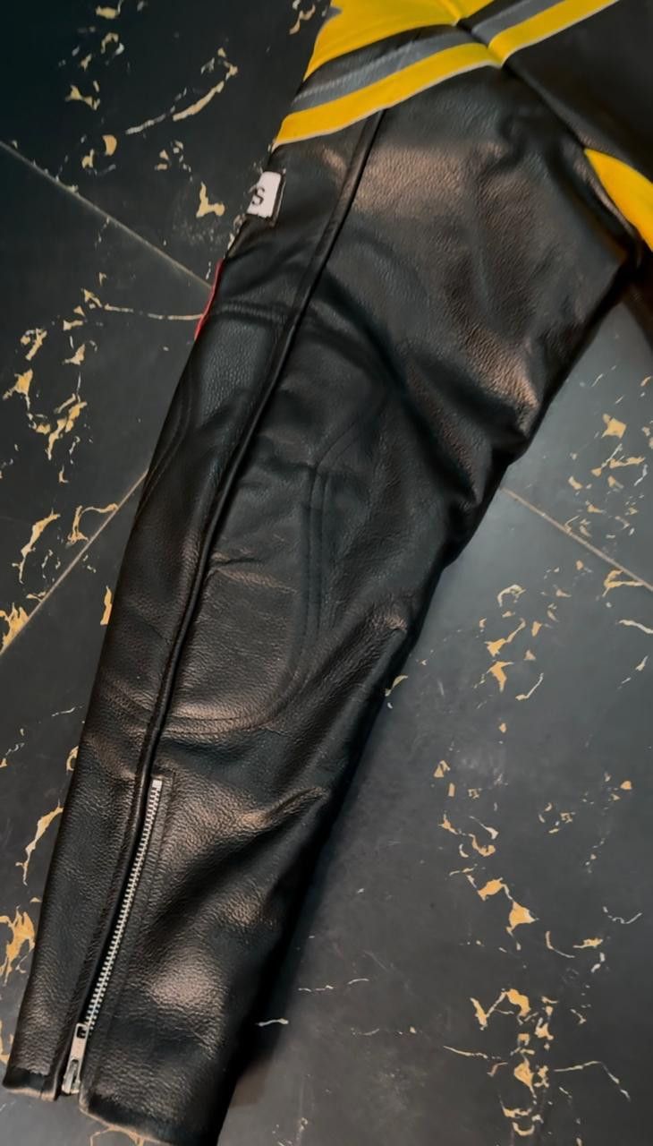 Vintage Vintage Lucky Strike Leather Jacket Size US M / EU 48-50 / 2 - 8 Thumbnail