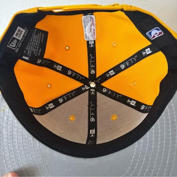 NBA New Los Angeles Lakers New Era Gold 2023 NBA Draft 9FIFTY Sn Size ONE SIZE - 9 Thumbnail