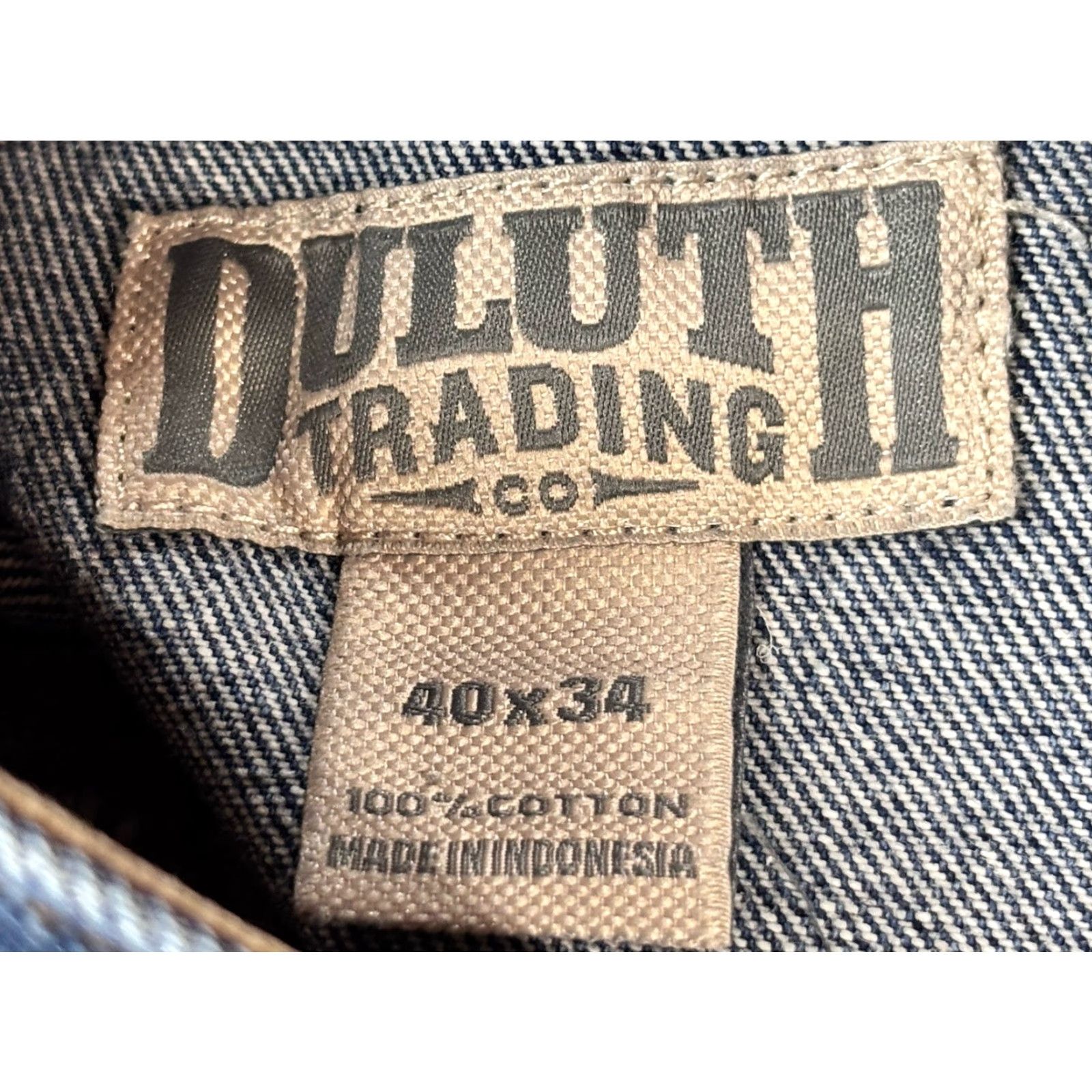 CO Duluth Trading Co Jeans Sz 40x33 Men’s Blue Straight Leg Gusset Size US 40 / EU 56 - 5 Thumbnail