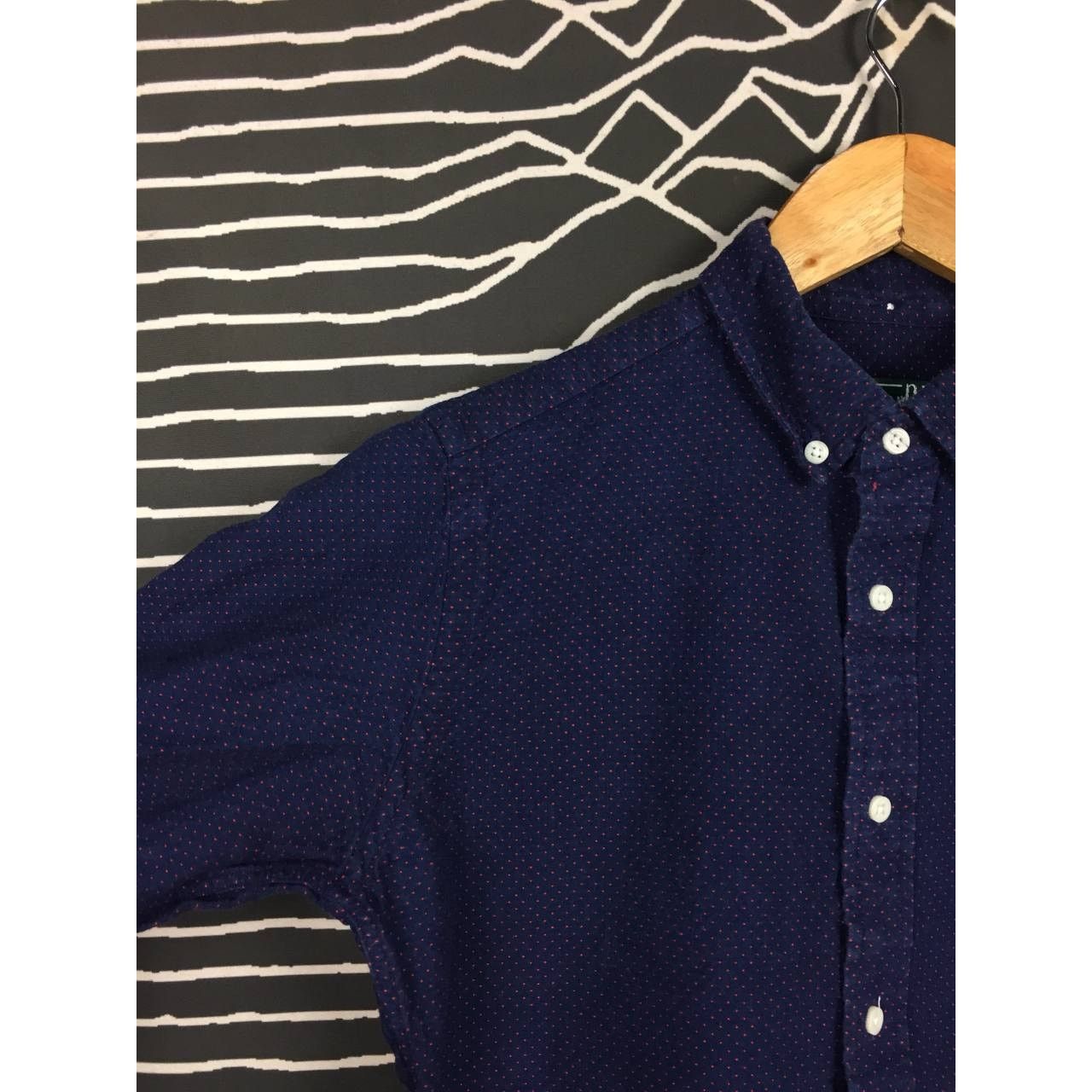 Gitman Bros. Gitman Bros. Sisters Made In Usa Dot Patterned Shirt Size M / US 6-8 / IT 42-44 - 4 Thumbnail