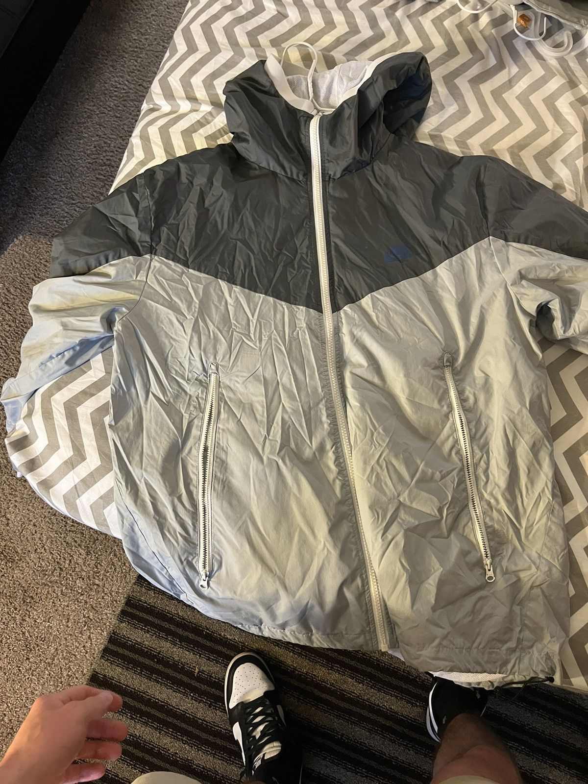 Nike Nike Windbreaker Size US M / EU 48-50 / 2 - 2 Thumbnail