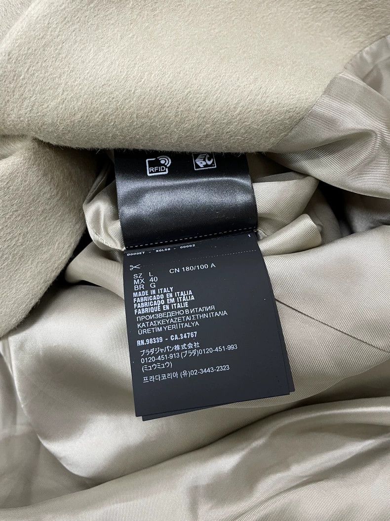 Prada Prada Woollen coat Size L / US 10 / IT 46 - 7 Thumbnail