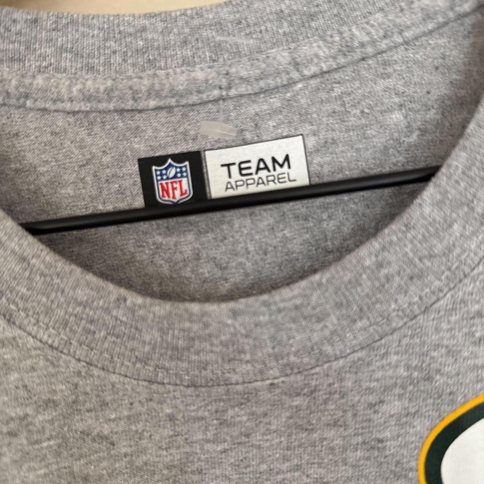 Nike Green Bay Packers Men's Gray Short Sleeve T-Shirt Size US XL / EU 56 / 4 - 4 Thumbnail