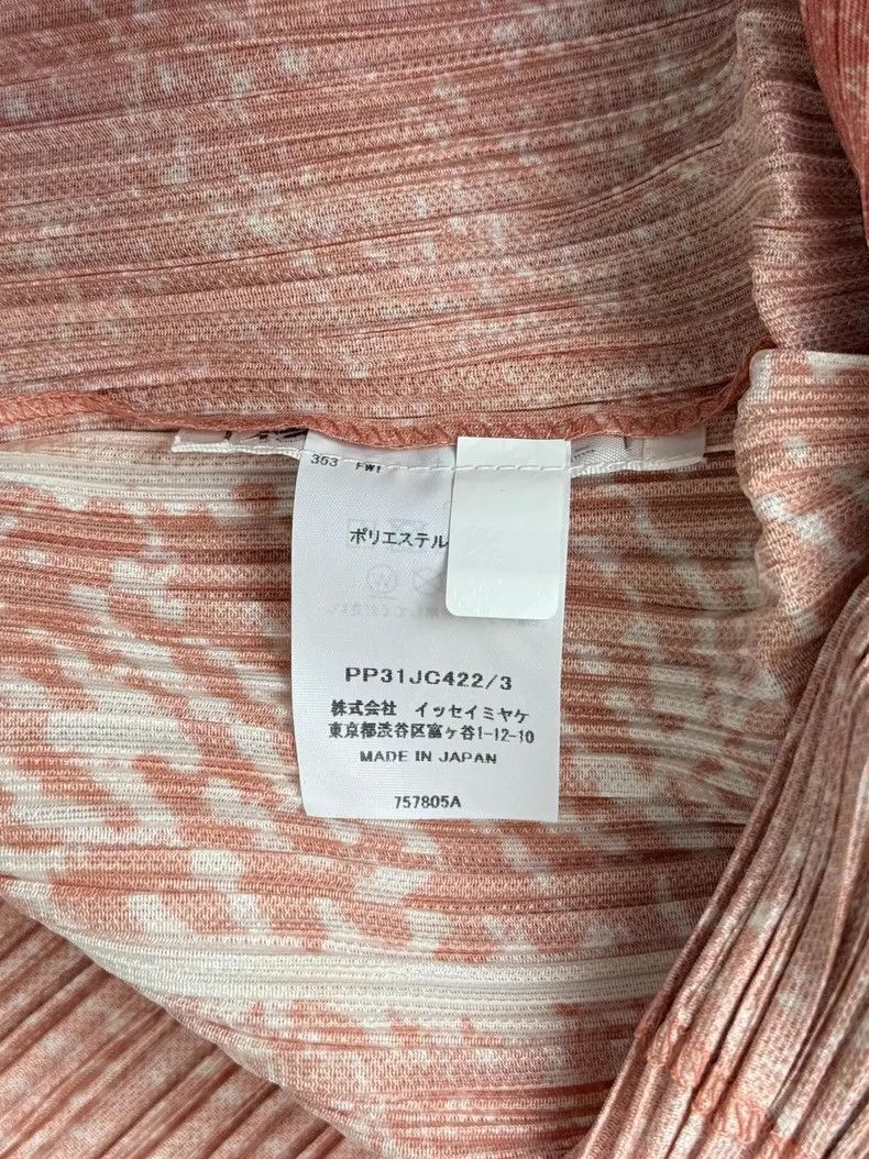 Issey Miyake Issey Miyake Pink snowflake denim top Size L / US 10 / IT 46 - 4 Thumbnail