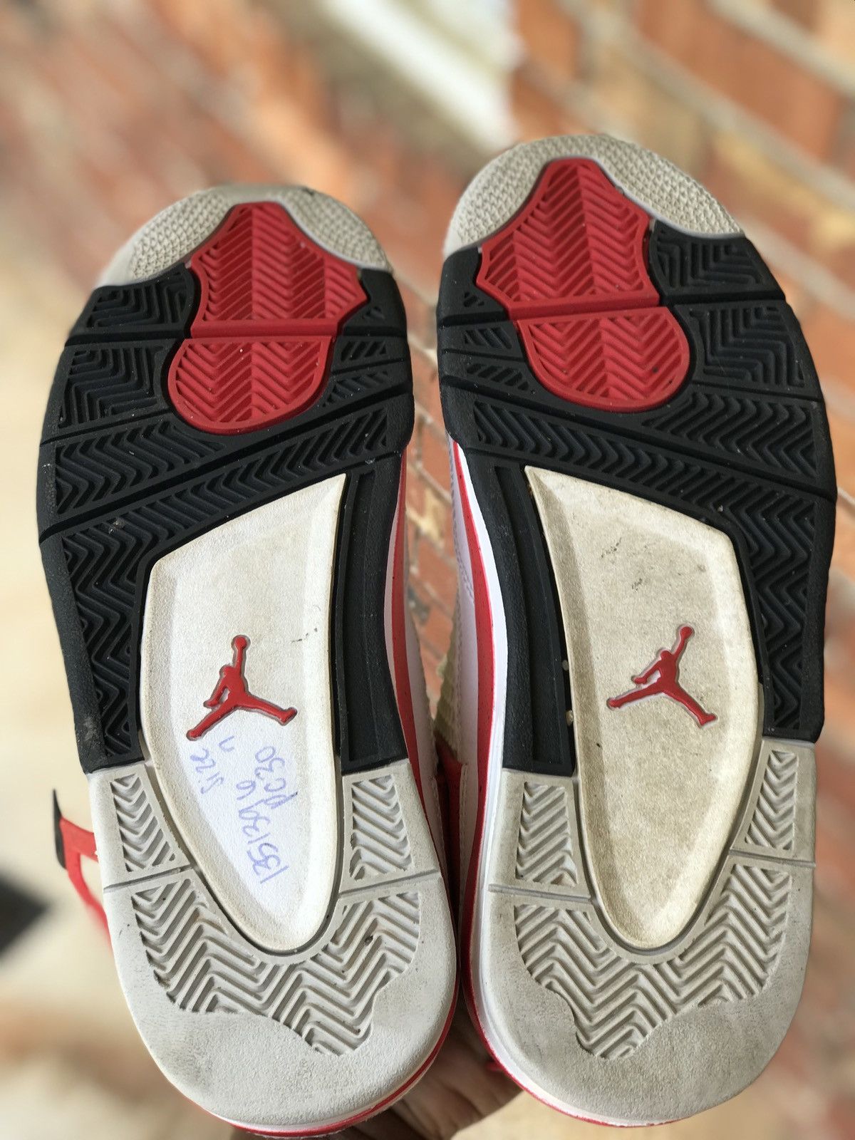 Jordan Brand Air Jordan Retro 4 “Red Cement” Size 7Y / 8.5 Wmns Size US 7 / EU 40 - 7 Thumbnail