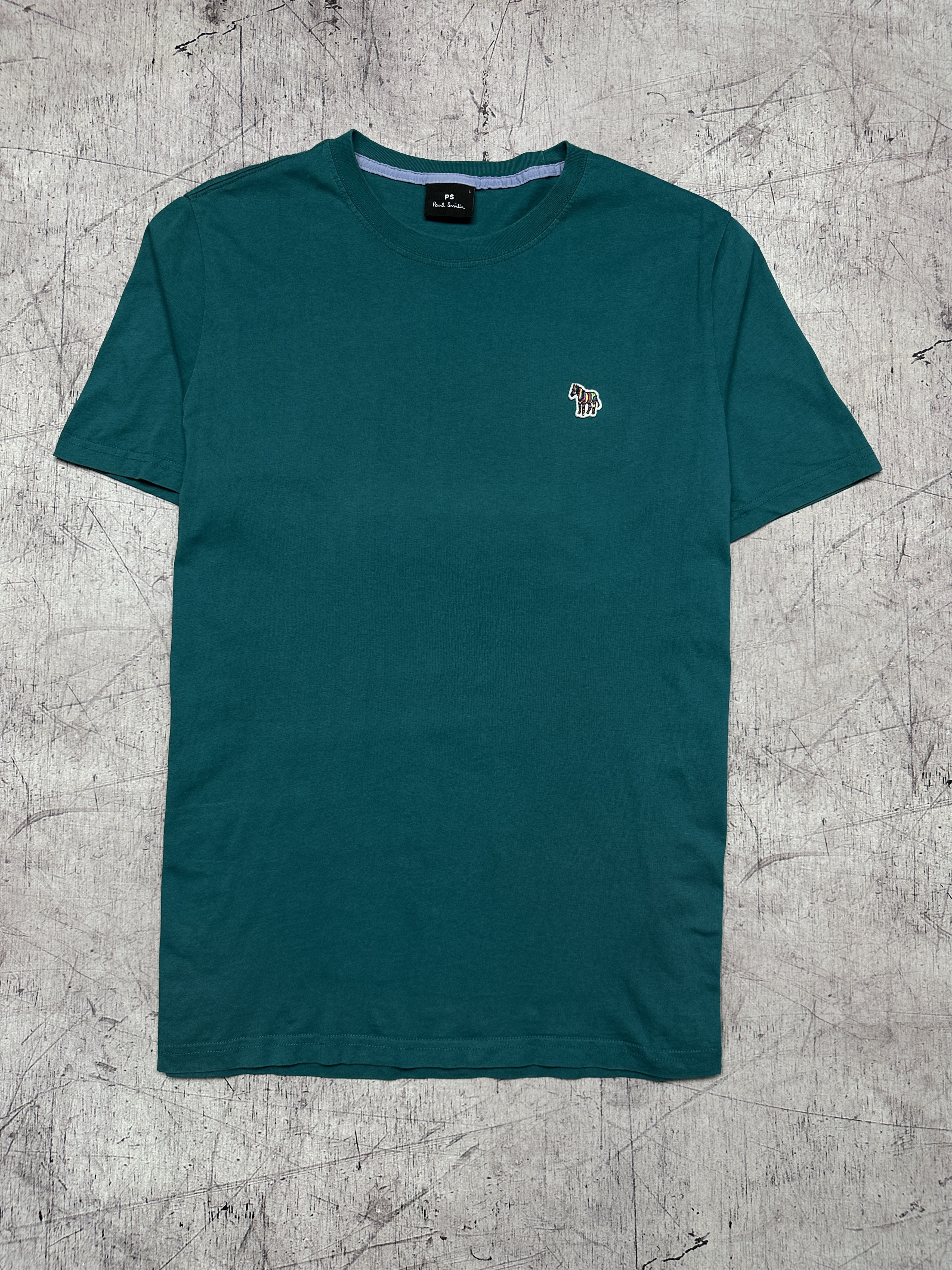 Paul Smith Paul Smith Mens Crew Neck T-Shirt Zebra Logo Size US L / EU 52-54 / 3 - 1 Thumbnail