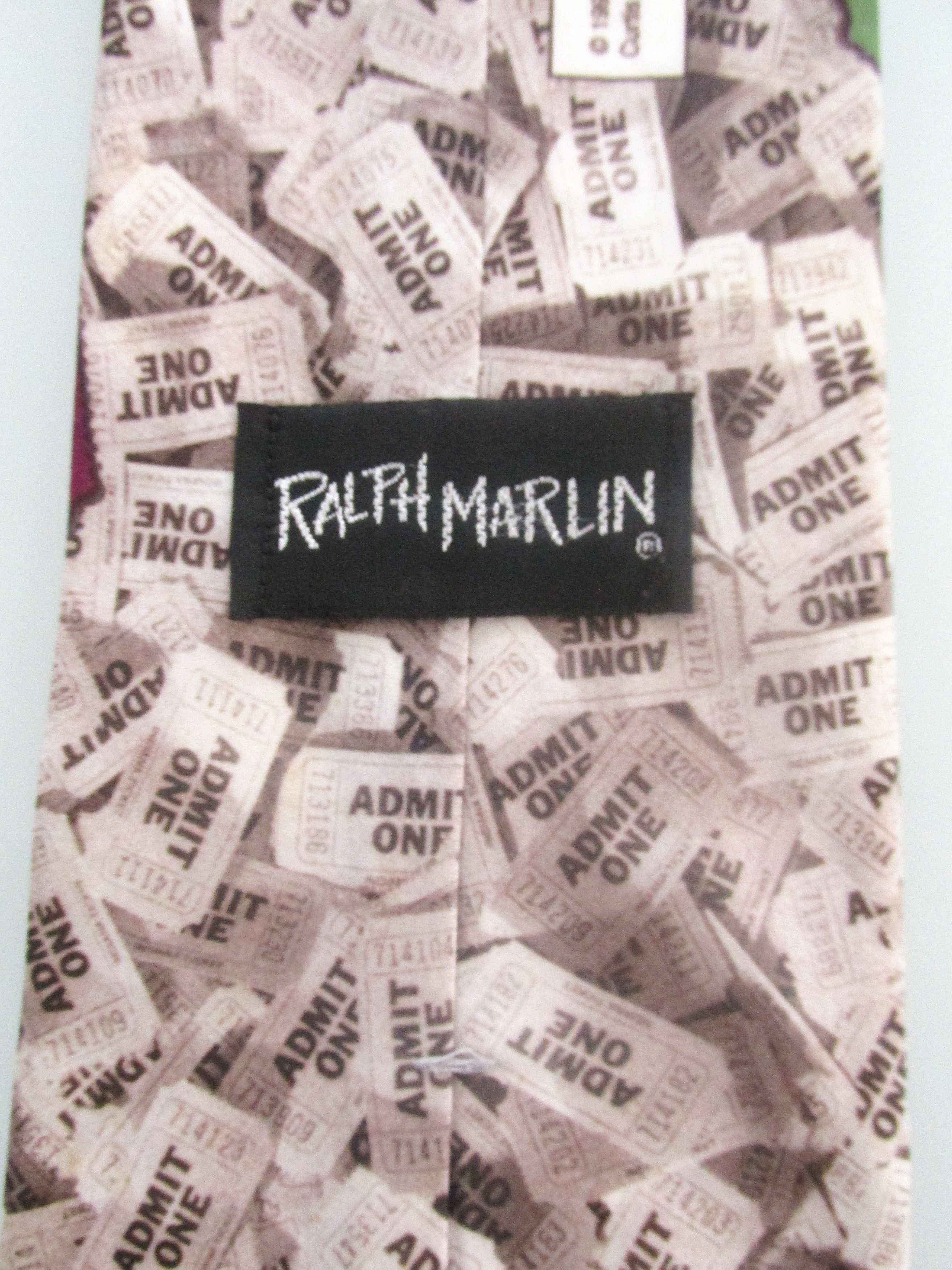 Ralph Marlin James Dean Vintage (NWOT) Men's Tie Size ONE SIZE - 6 Thumbnail