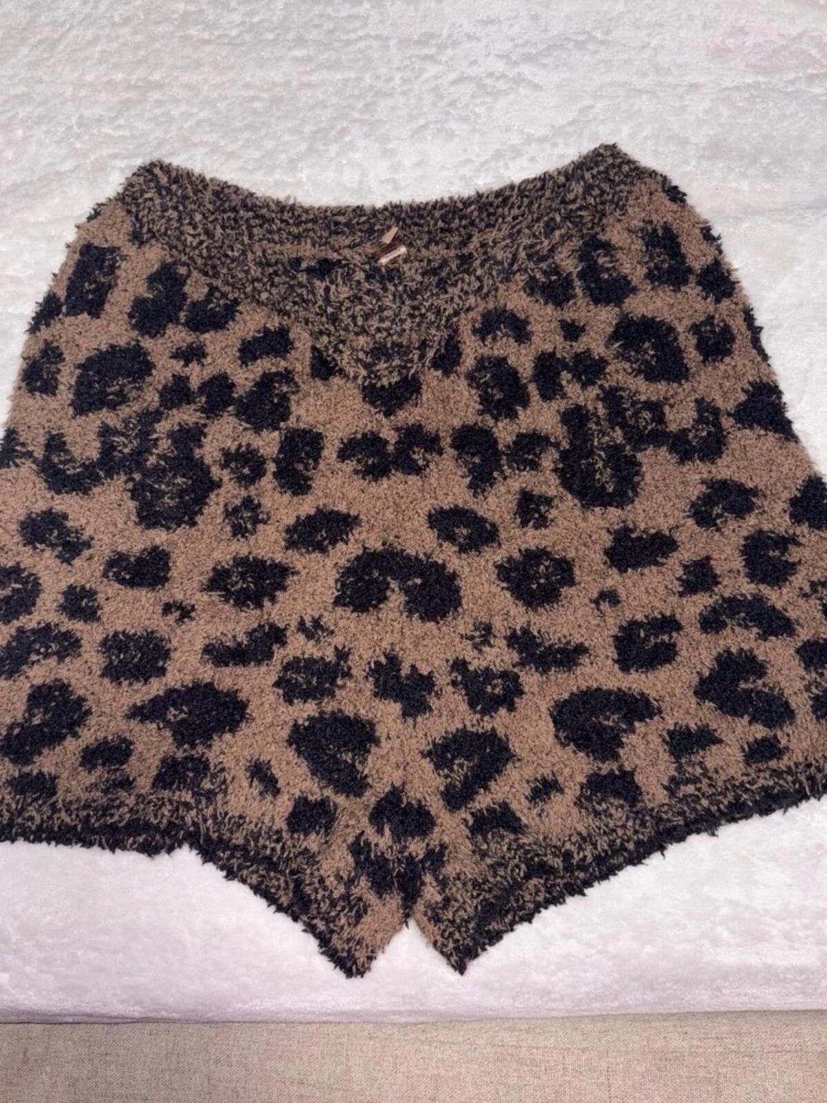 Swims SKIMS Cozy Leopard Shorts Size 36" / US 14 / IT 50 - 1 Thumbnail