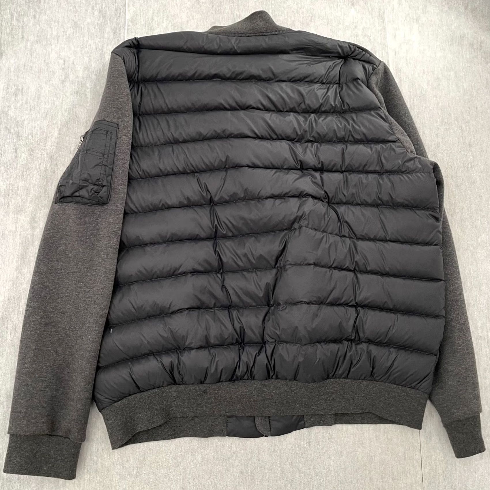 Polo Ralph Lauren Polo Ralph Lauren Jacket Adult XL Black Down Filled Hybrid Bomber Full Zip Mens Size US XL / EU 56 / 4 - 5 Thumbnail