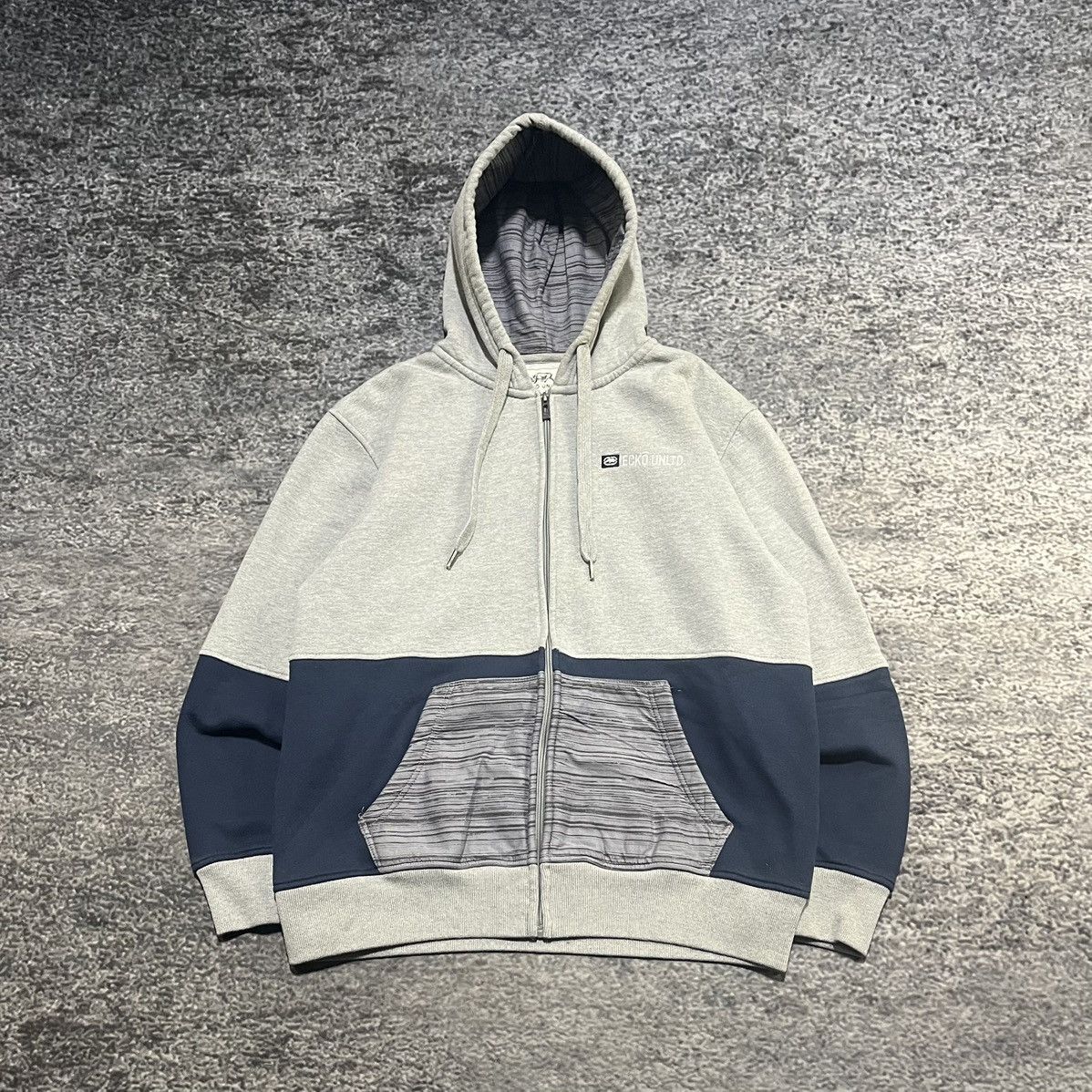 Ecko Unltd. VINTAGE Y2K ECKO UNLTD RHINO GRUNGE SKATER ZIP UP HOODIE Size US L / EU 52-54 / 3 - 1 Thumbnail