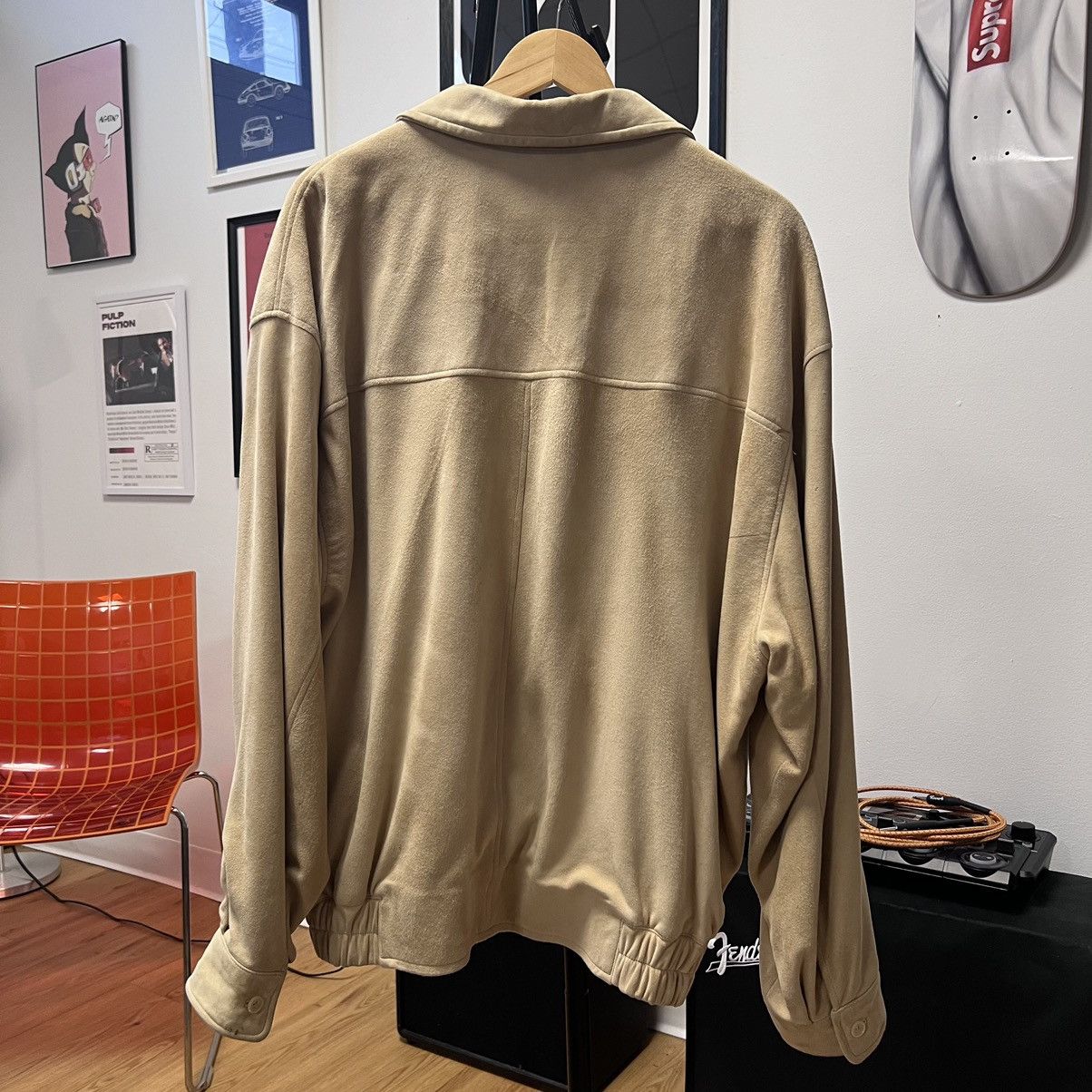 Barry Bricken × Neiman Marcus Barry Bricken for Neiman Marcus Suede Jacket Size US XL / EU 56 / 4 - 2 Thumbnail