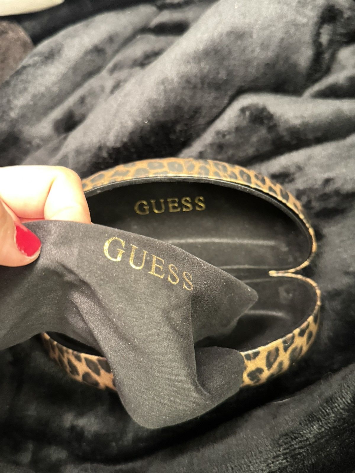 Guess Vintage Y2k Guess animal print glasses case Size ONE SIZE - 4 Thumbnail