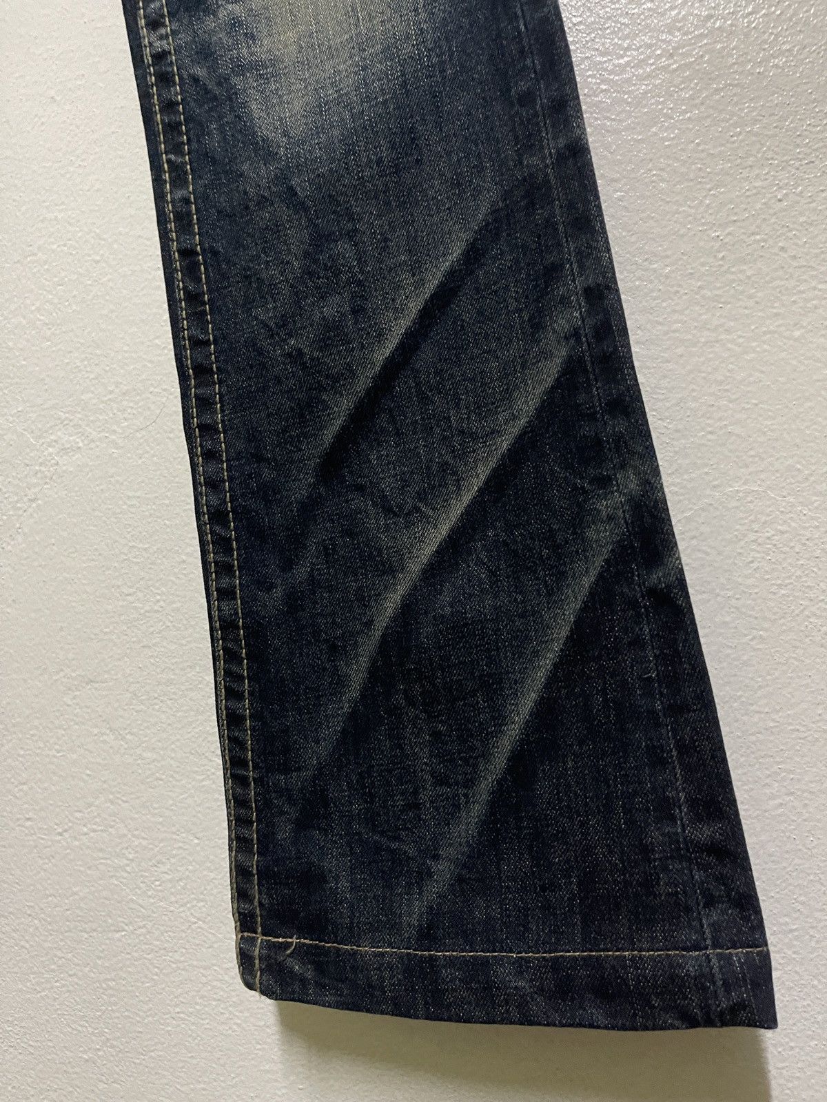 Japanese Brand Lolita Jeans Washed Flared Size US 30 / EU 46 - 7 Thumbnail