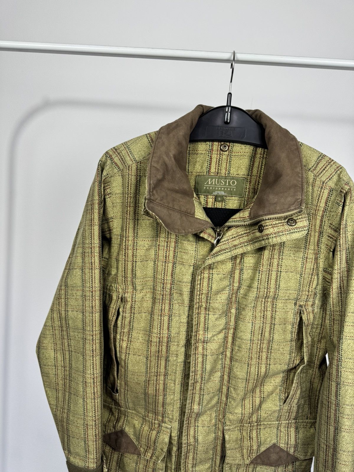 Musto Musto Gore Tex Tweed Plaid Hunting Field Jacket Coat S Size US S / EU 44-46 / 1 - 2 Thumbnail