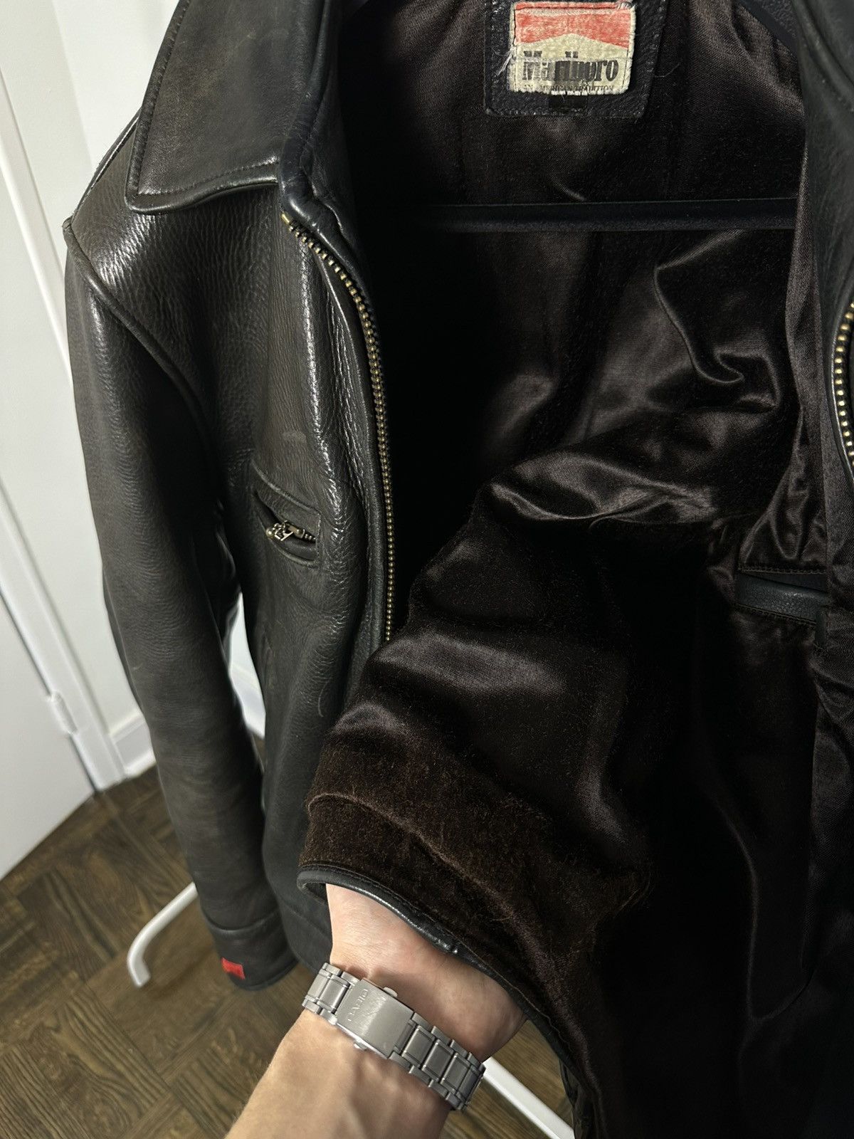 Marlboro Marlboro An American Tradition Heavy Leather Jacket Size US M / EU 48-50 / 2 - 11 Thumbnail