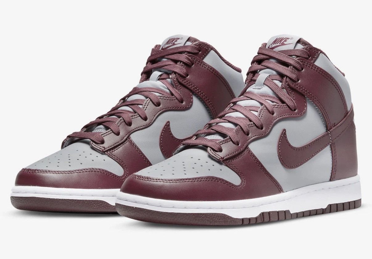 Nike Nike Dunk High 'Dark Beetroot' Size US 9.5 / EU 42-43 - 6 Thumbnail