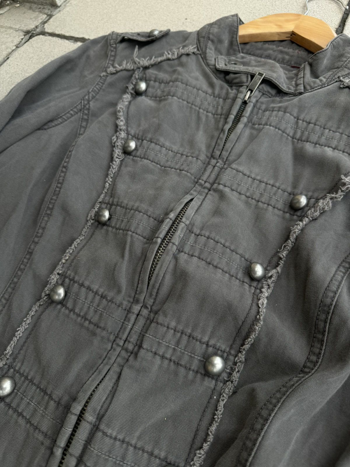 Hedi Slimane Vintage 00s Napoleon Button Military Hussar Jacket Size US M / EU 48-50 / 2 - 6 Thumbnail