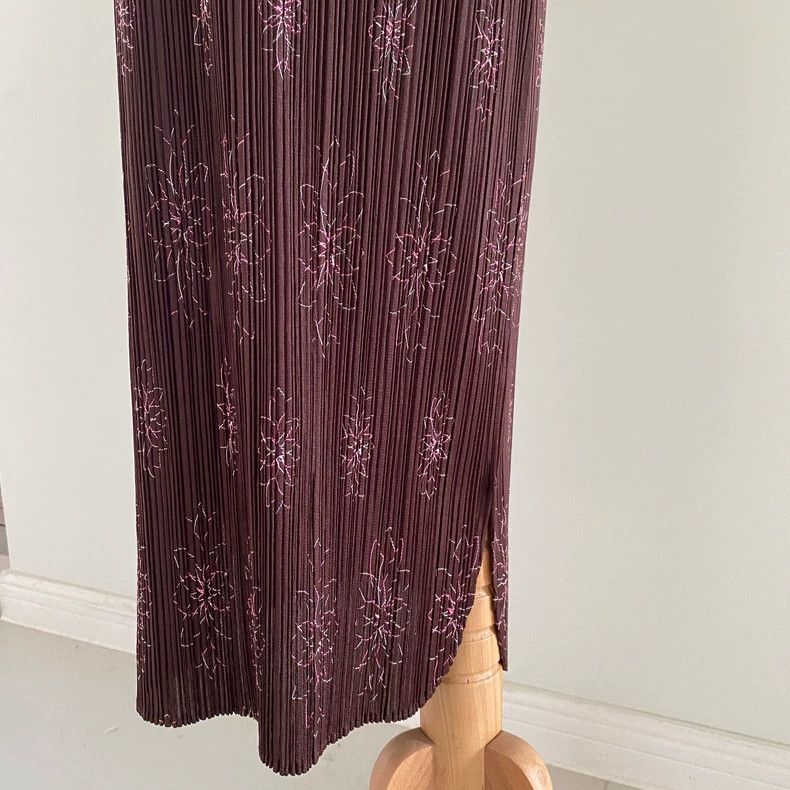 Issey Miyake Issey Miyake Retro Daisy pleated cheongsam dress Size XL / US 12-14 / IT 48-50 - 7 Thumbnail