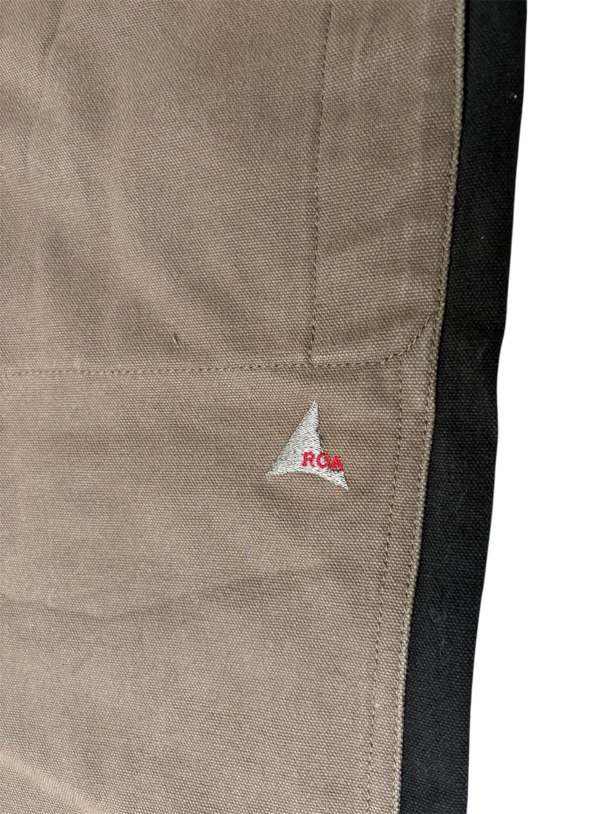 ROA (RARE) ROA Fomes Double Knee Washed Canvas Pant Black/Grey Size US 32 / EU 48 - 6 Thumbnail