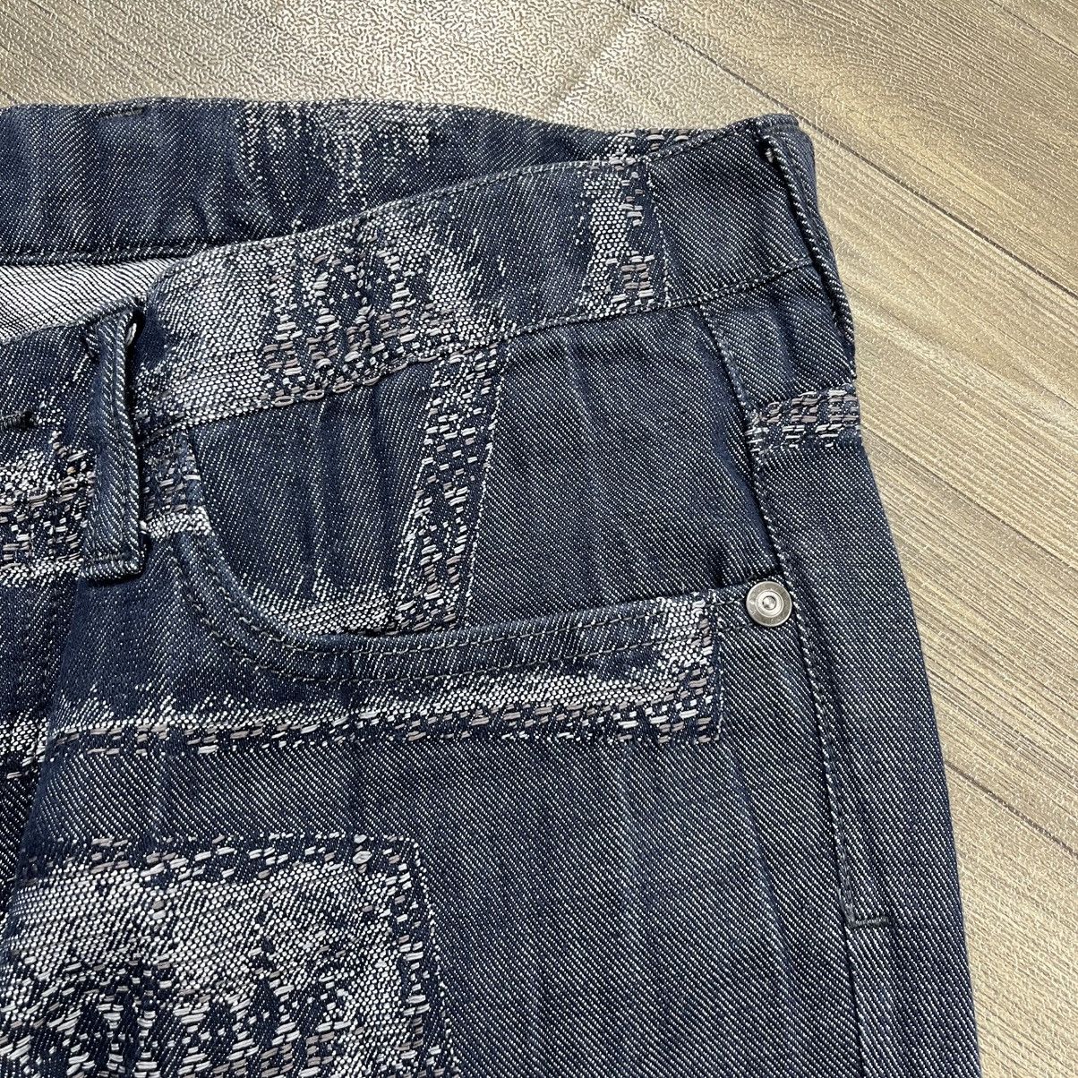 Issey Miyake Archive💥 Vintage Issey Miyake Men Patchwork Boro Jeans Size US 32 / EU 48 - 8 Thumbnail