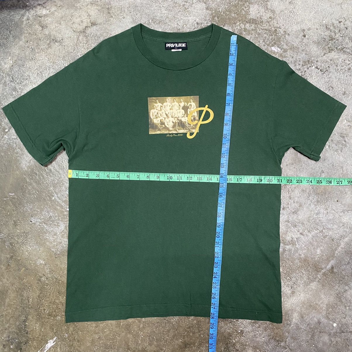 Japanese Brand Privilege Crew 2010 Photo Tee Size US L / EU 52-54 / 3 - 9 Thumbnail