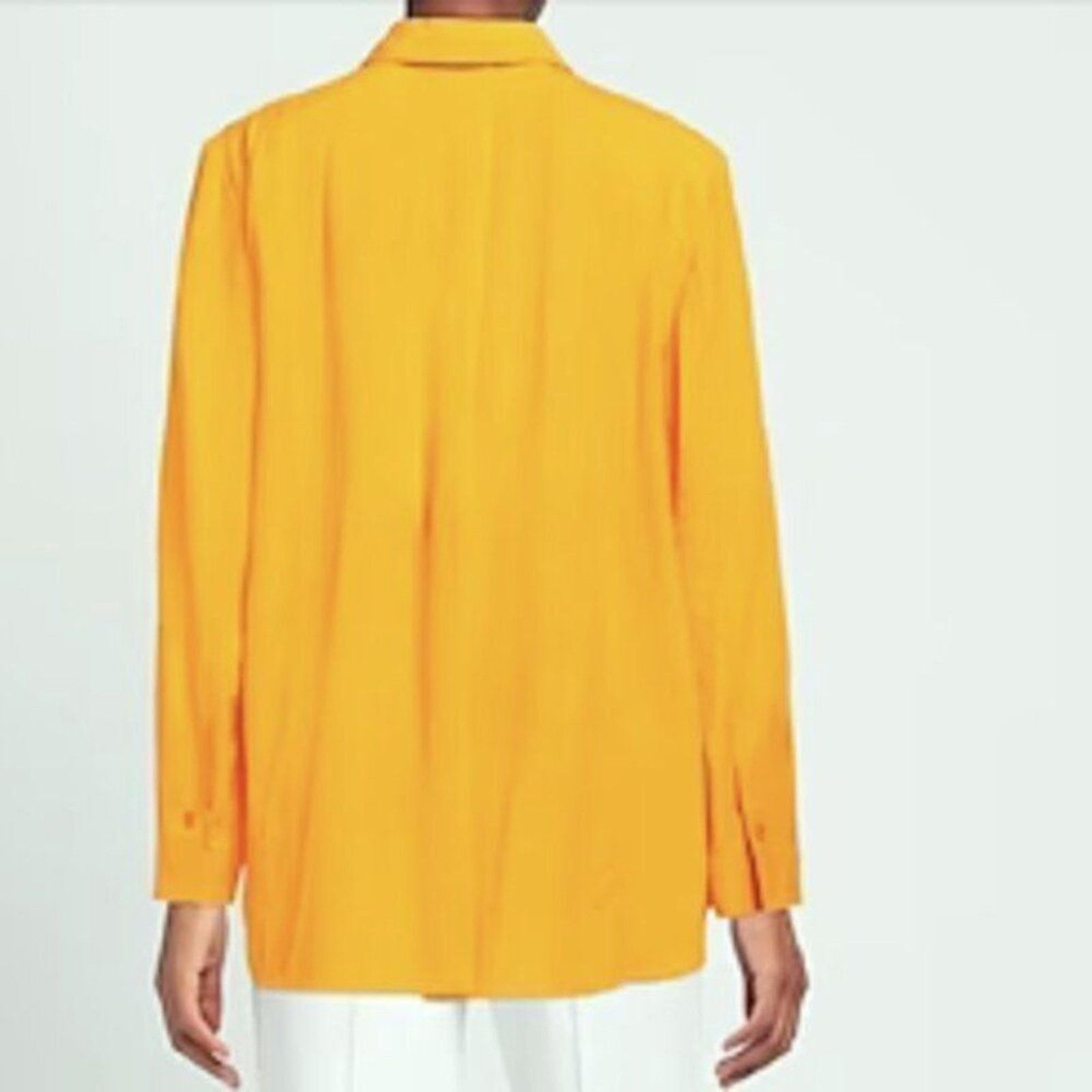 Jacquemus Jacquemus Passio crepe Orange button up shirt size 6 Size S / US 4 / IT 40 - 2 Thumbnail
