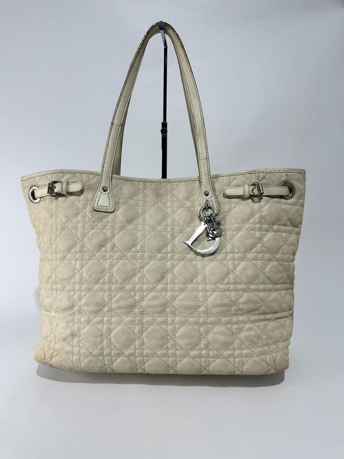 Christian Dior Monsieur CHRISTIAN DIOR PANERA TOTE BAG BEIGE. Size ONE SIZE - 1 Thumbnail