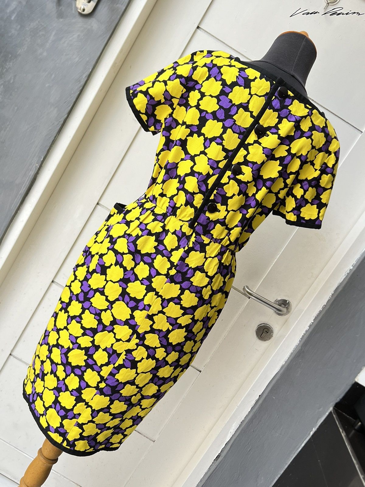 Oscar De La Renta OSCAR DE LA RENTA Flower Motive Dress Size XS / US 0-2 / IT 36-38 - 10 Thumbnail