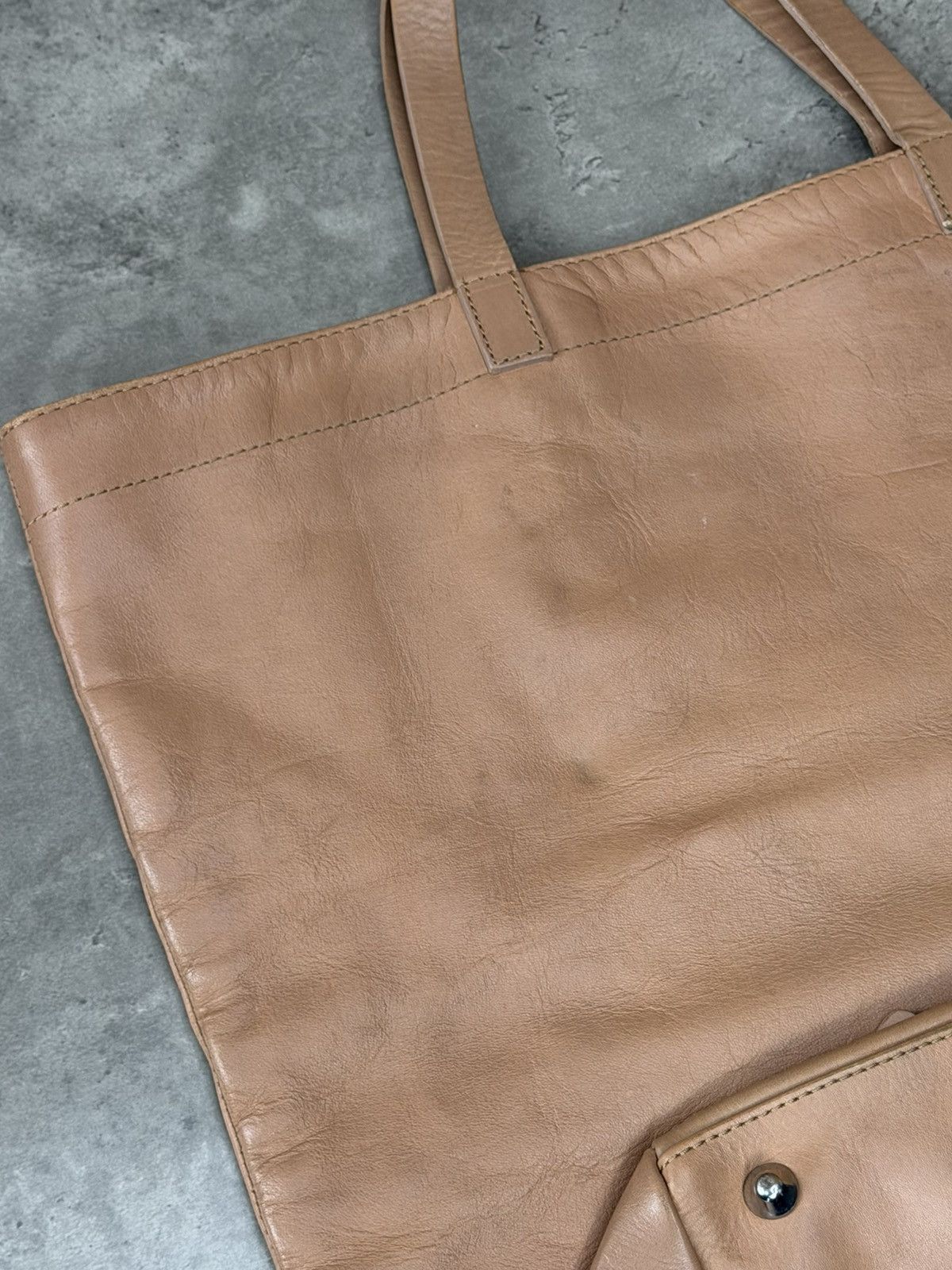 Maison Margiela Maison Margiela x H&M Leather Tote Bag Shopper Size ONE SIZE - 15 Thumbnail