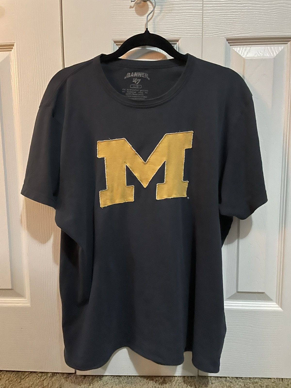 47 Brand Vintage University of Michigan Shirt Size US L / EU 52-54 / 3 - 1 Thumbnail