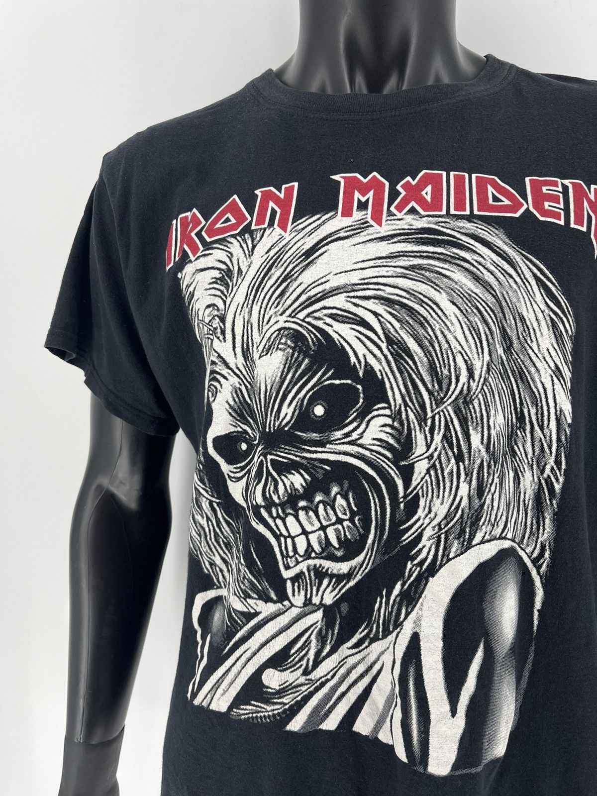 Band Tees × Vintage Vintage Y2K Iron Maiden Horror Skulls Tee Band Streetwear Size US M / EU 48-50 / 2 - 6 Thumbnail