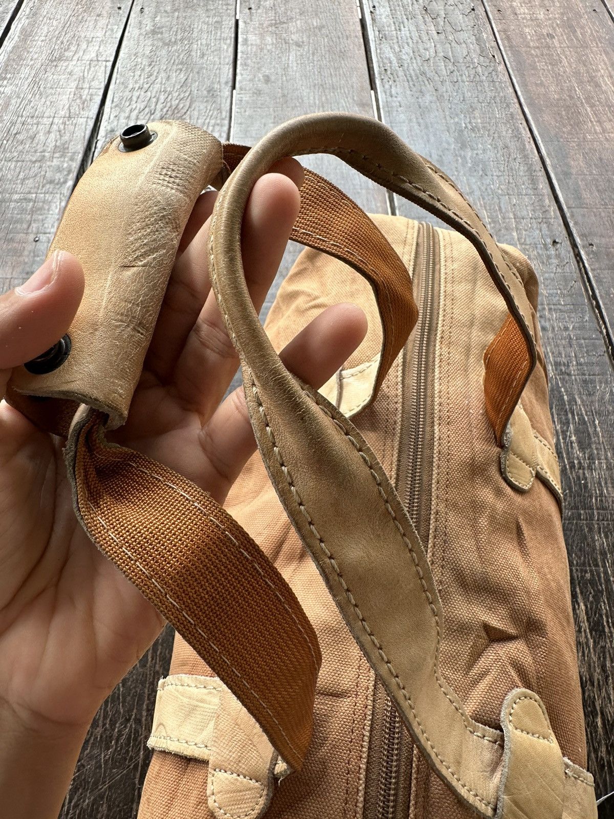 Japanese Brand × Porter × Vintage Vintage porter canvas hand carry bag Size ONE SIZE - 15 Thumbnail