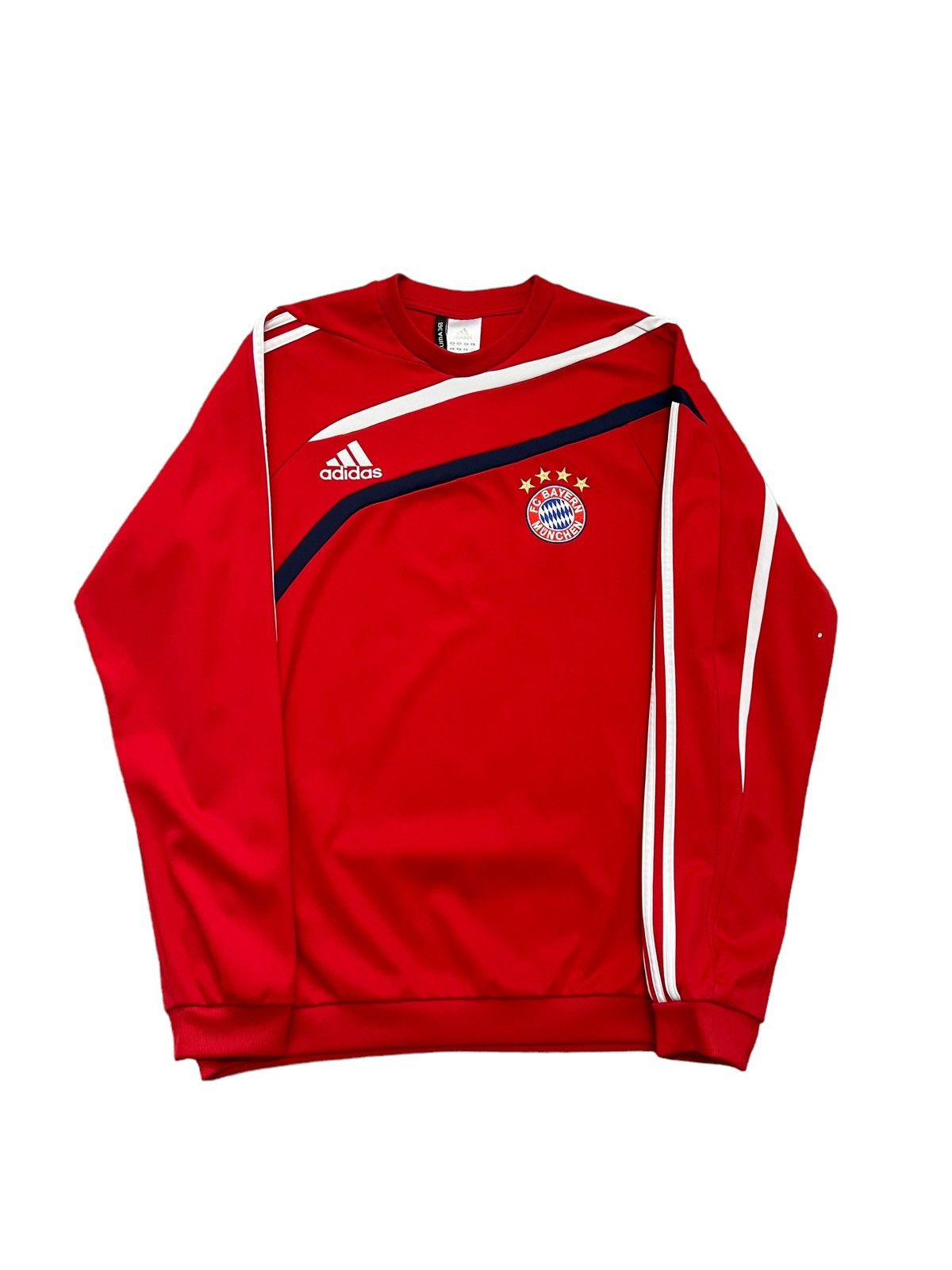 Adidas × Vintage Adidas Bayern Munchen Training Top Sweat player issue Size US M / EU 48-50 / 2 - 1 Thumbnail