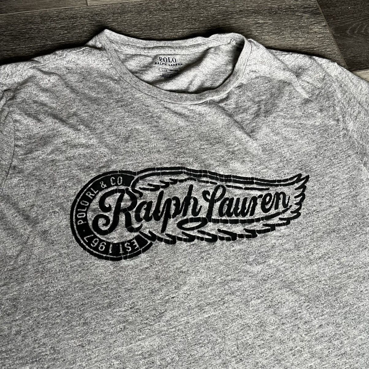 Polo Ralph Lauren Vintage Polo Ralph Lauren Motorcycle Wings Graphic Tee Shirt Size US L / EU 52-54 / 3 - 2 Thumbnail