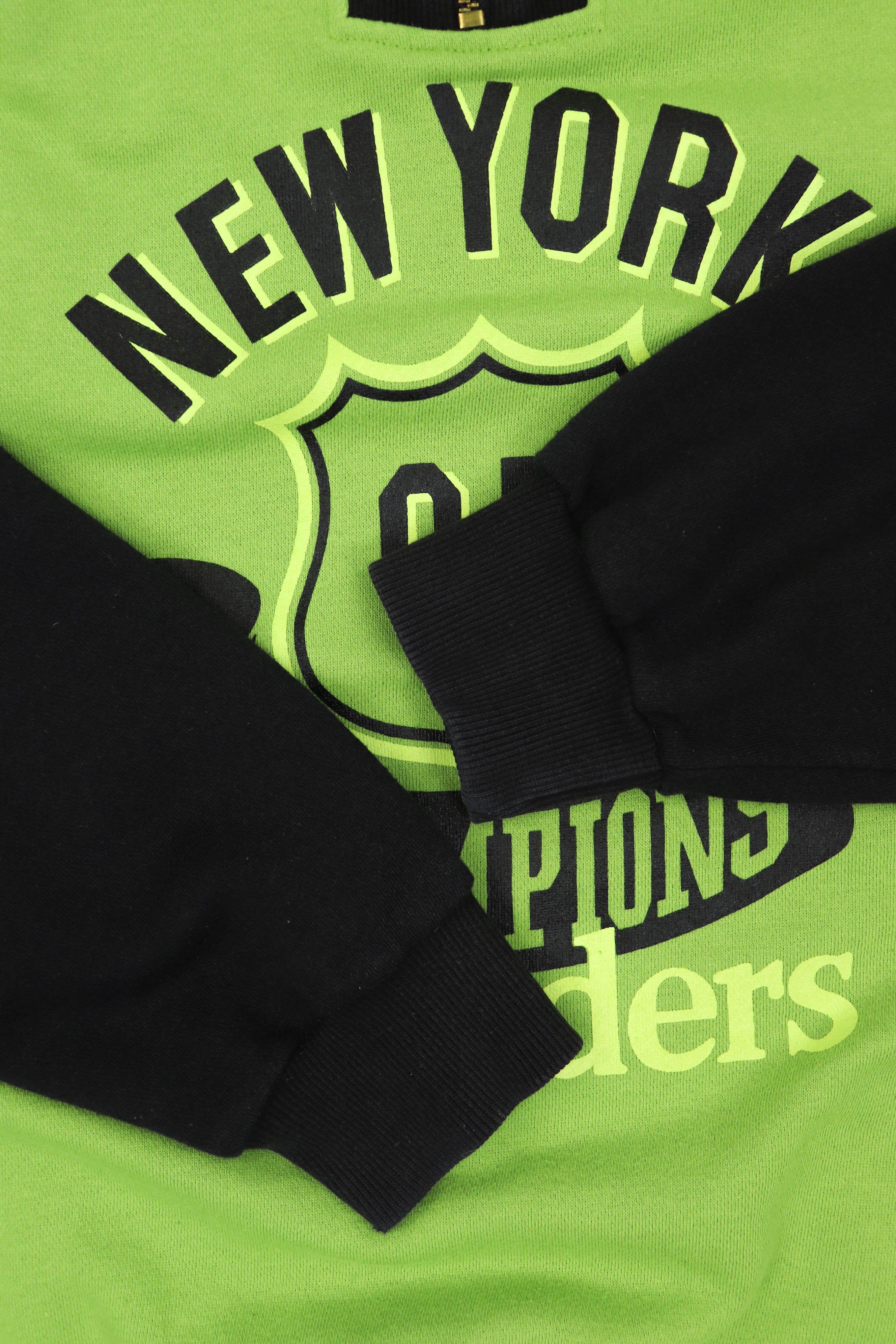 Vintage 90s Vintage New York Champions Islanders 1/3 Zip Sweatshirt Size US L / EU 52-54 / 3 - 6 Thumbnail
