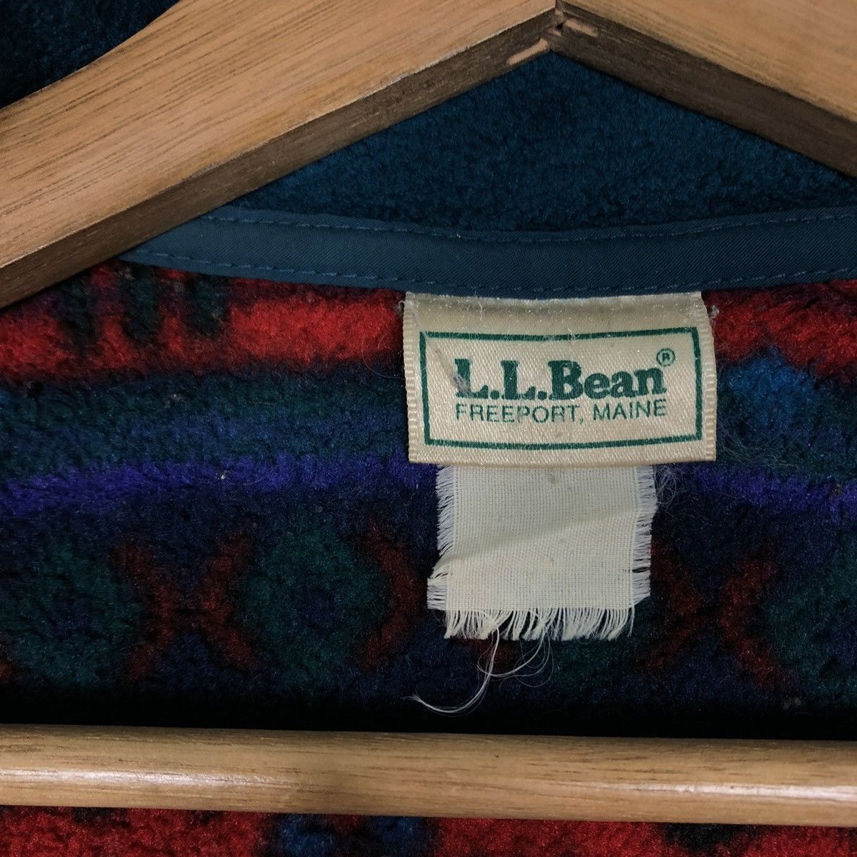 Japanese Brand 🔥VTG NATIVE NAVAJO BOMBER JACKET L.L.BEAN FREEPORT MAINE Size US M / EU 48-50 / 2 - 16 Thumbnail