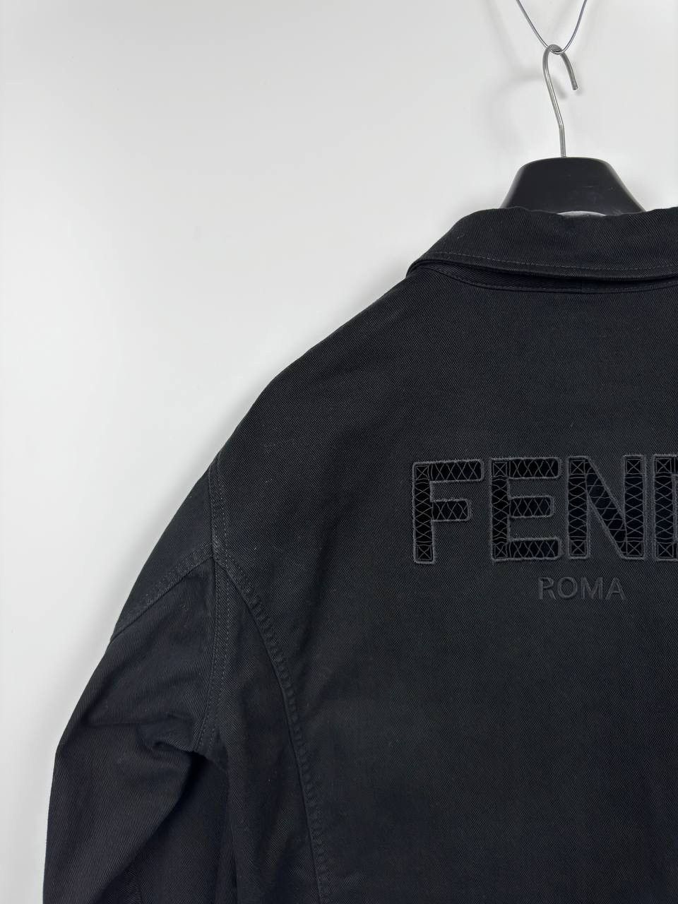 Fendi Fendi Mesh Logo Denim Jacket Size US L / EU 52-54 / 3 - 4 Thumbnail
