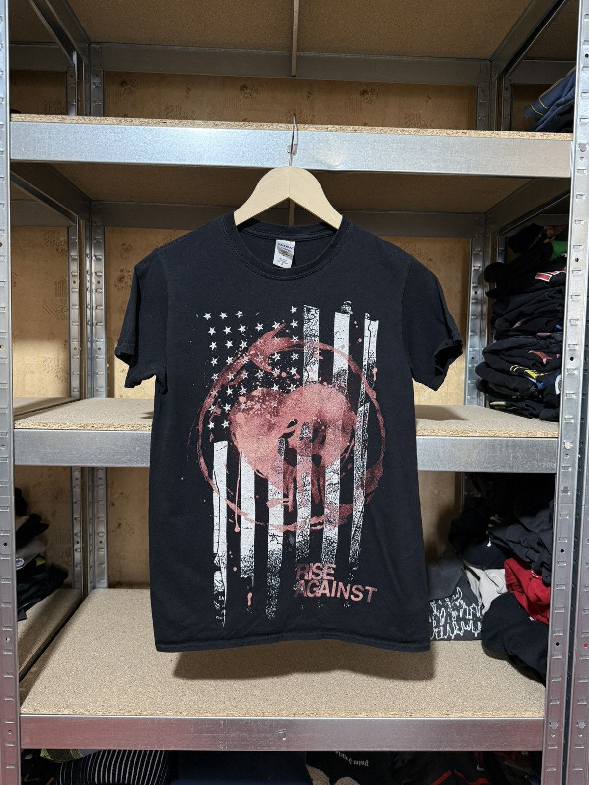 Band Tees × Vintage Vintage 2014 Rise Against Rock Band Retro T-Shirt Size US S / EU 44-46 / 1 - 1 Thumbnail