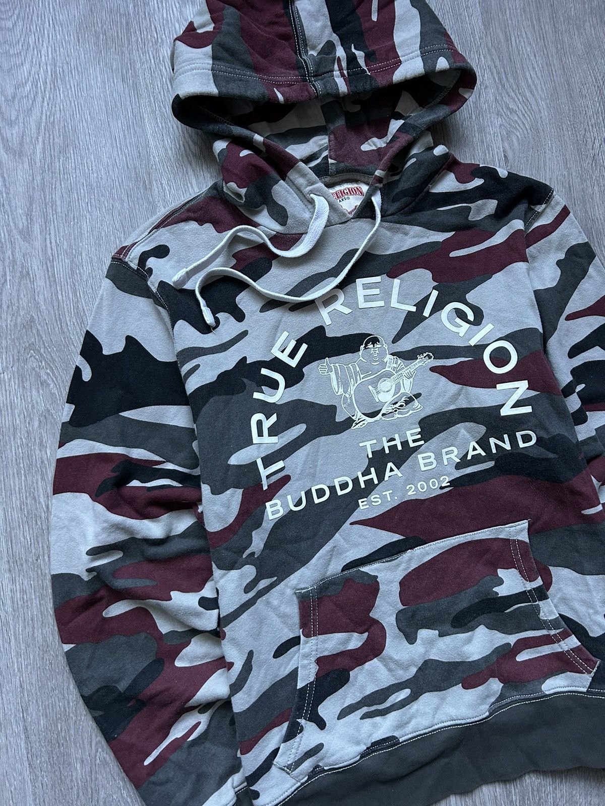 True Religion × Vintage Hoodie True Religion 🔘 The Buddha Brand 🔘 Streetwear 🔘 Size US L / EU 52-54 / 3 - 2 Thumbnail