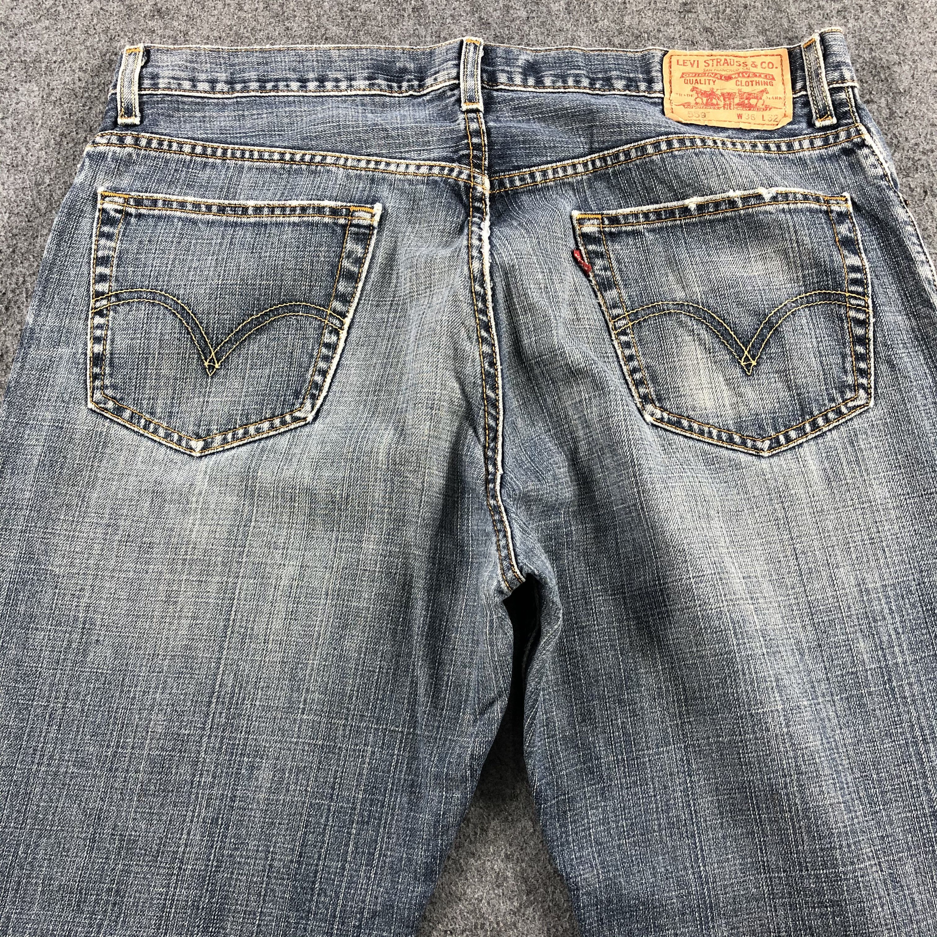 Levi's Vintage Levis 559 Earth Tone Jeans-J1595 Size US 38 / EU 54 - 4 Thumbnail