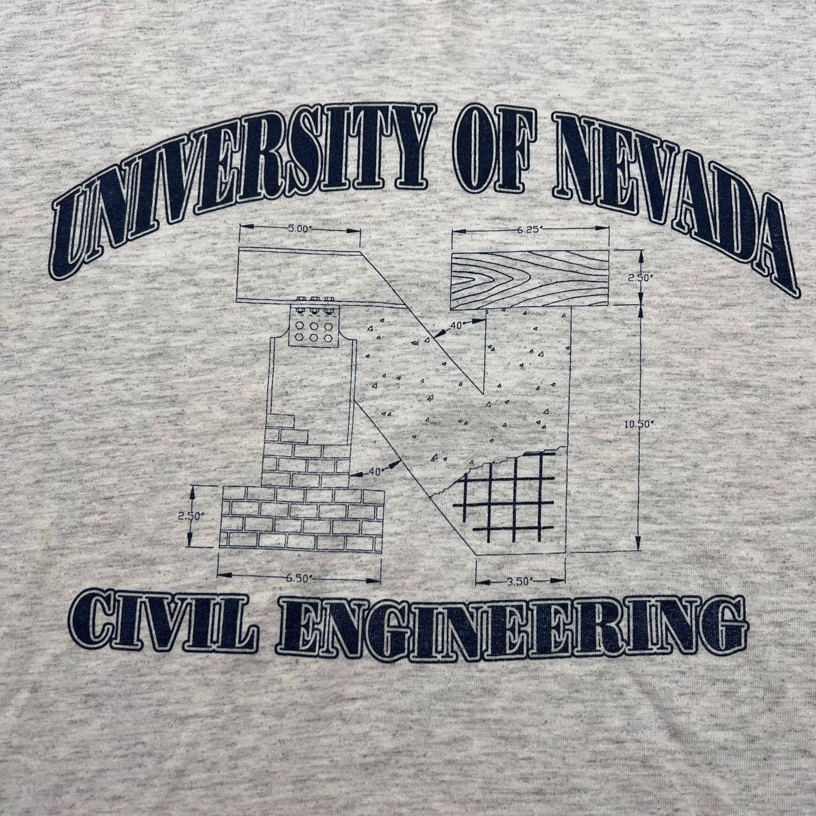 Vintage Vintage 1996 University of Nevada Civil Engineering Large Size US L / EU 52-54 / 3 - 9 Thumbnail