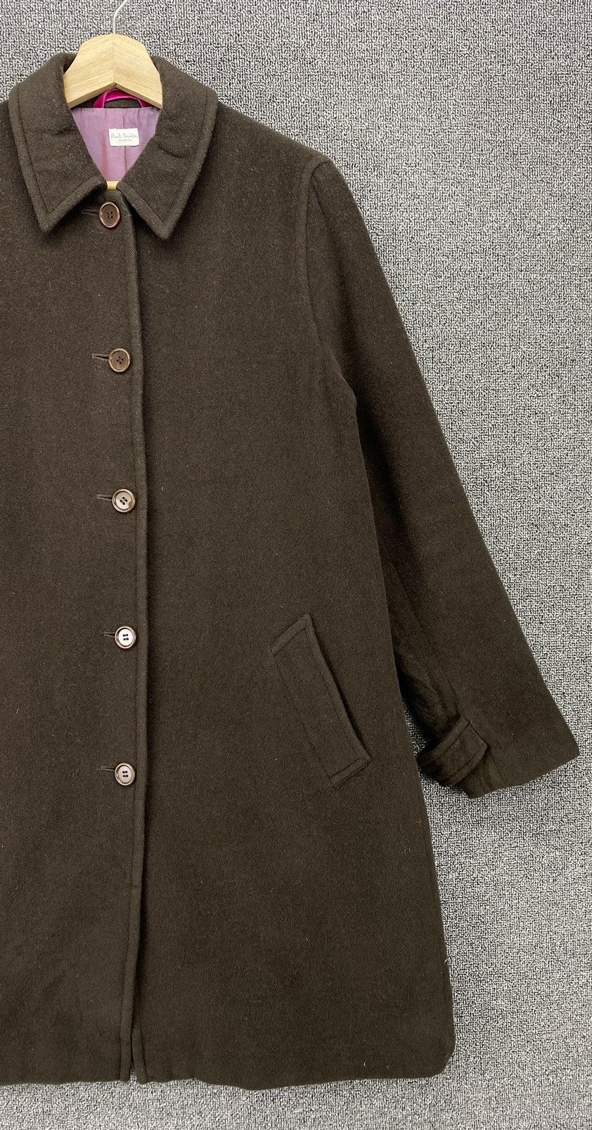 Paul Smith Vintage Paul Smith Women Wool Coat Long Jacket Size S / US 4 / IT 40 - 4 Thumbnail