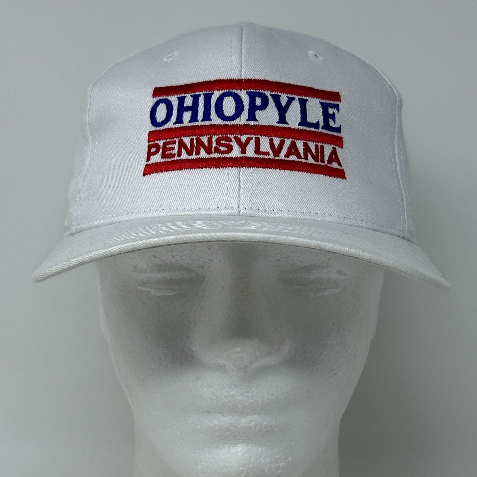 Vintage Vintage 90s Ohiopyle Pennsylvania Hat Baseball Cap 3 Bar Size ONE SIZE - 2 Thumbnail
