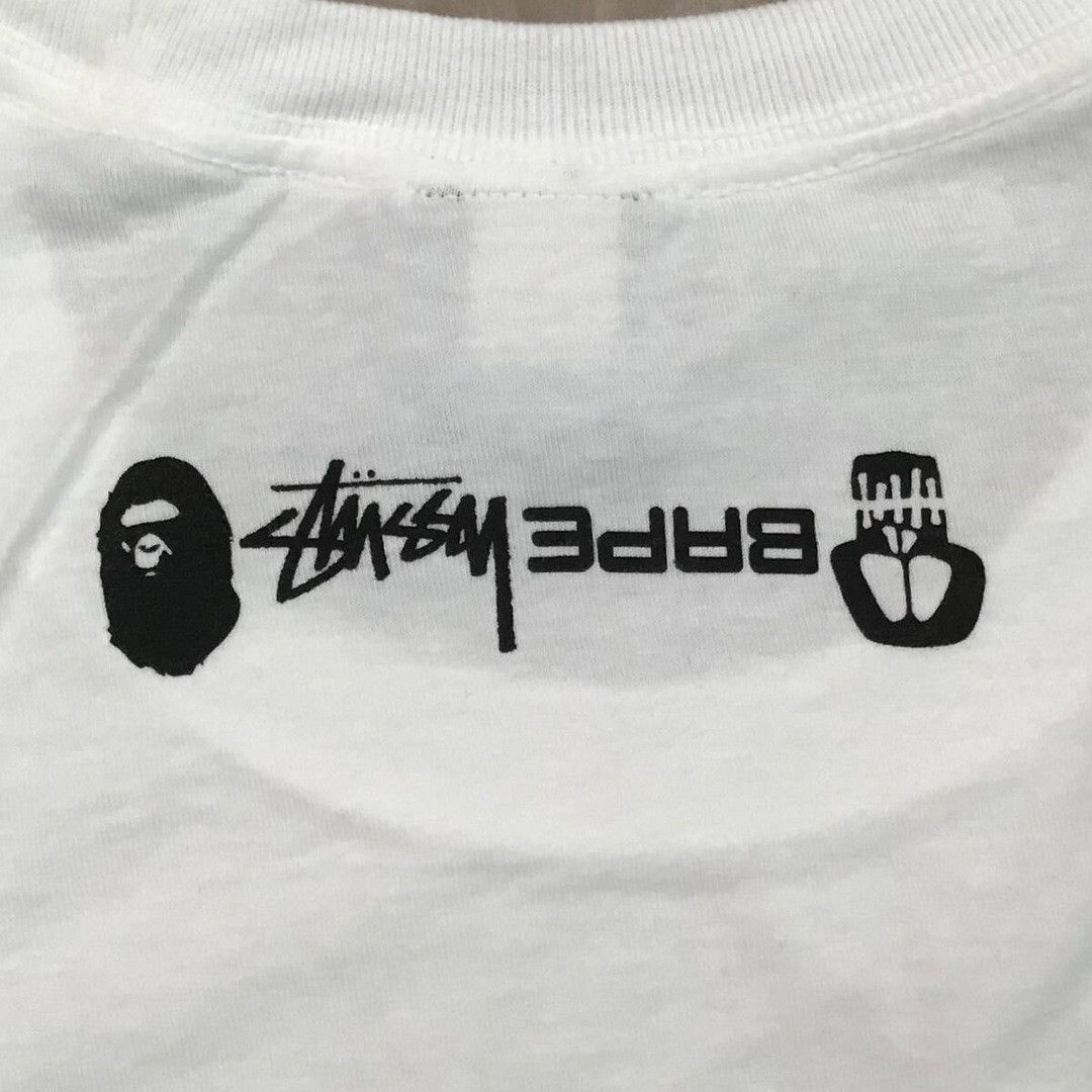 Bape × Stussy BAPE × stussy shark man T-shirt a bathing ape Size US M / EU 48-50 / 2 - 4 Thumbnail