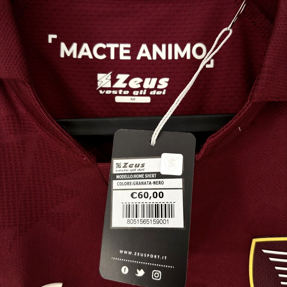 Other 2021 2022 Salernitana Ribery Italy Soccer Jersey Shirt Kit M Size US M / EU 48-50 / 2 - 6 Thumbnail