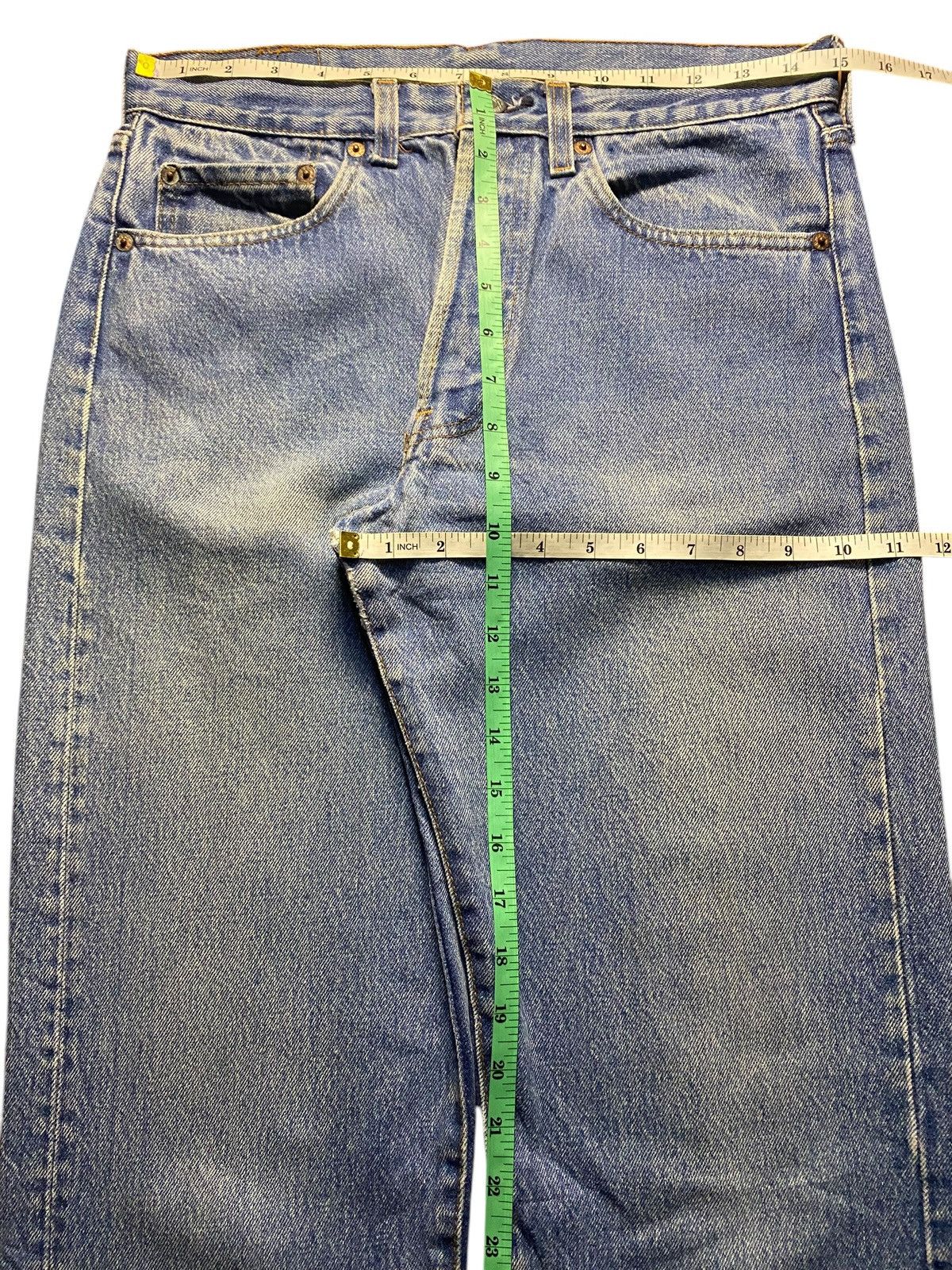 Levi's Vintage Levis 501 80’s ButtonFly 524 Blue Wash Jeans Size US 30 / EU 46 - 13 Thumbnail