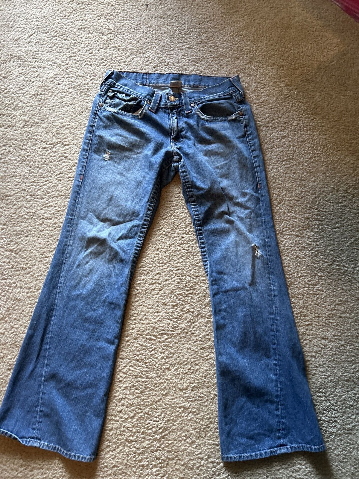 True Religion True Religion Bootcut Denim Size US 33 - 6 Thumbnail