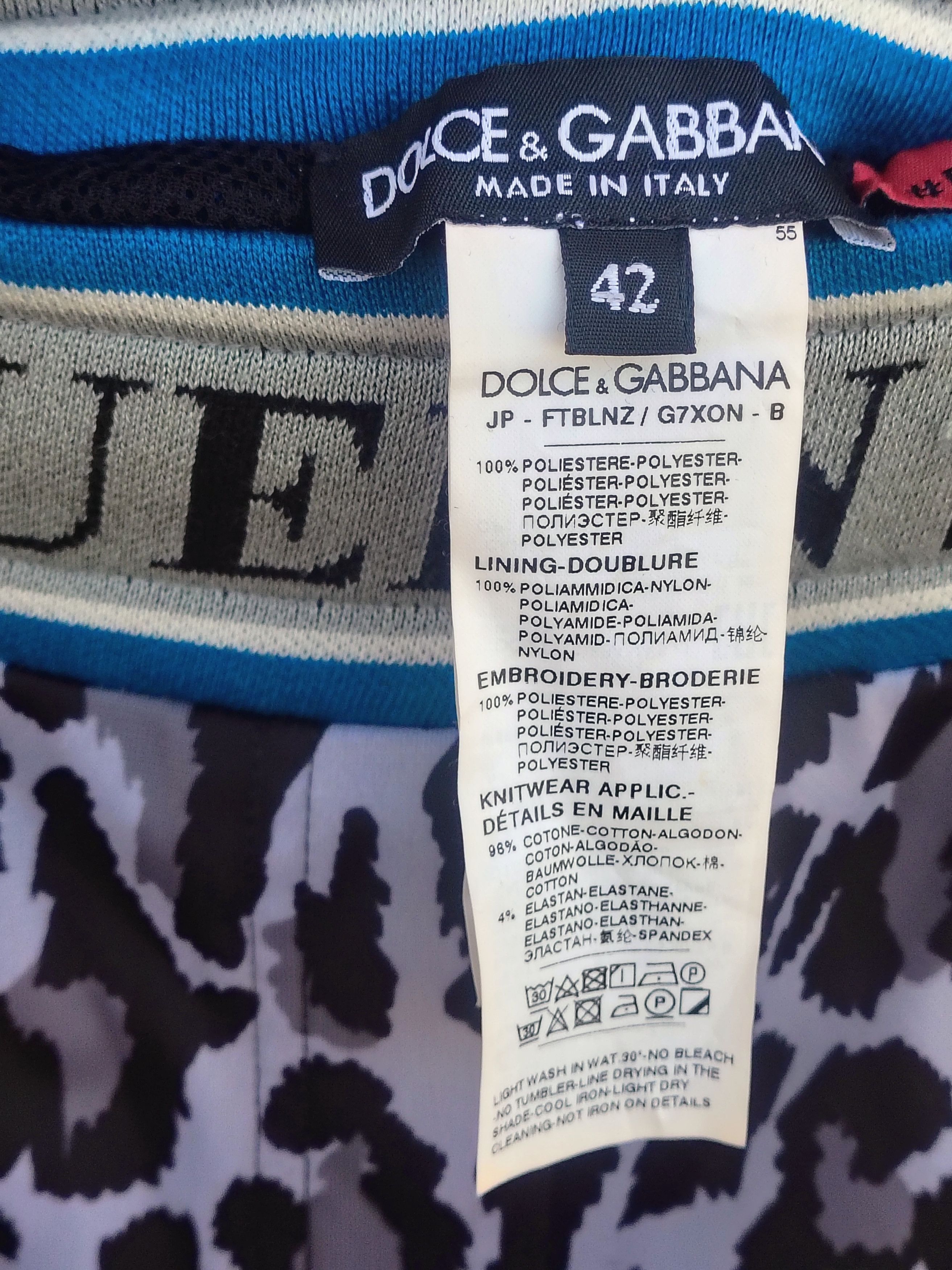 Dolce & Gabbana Dolce & Gabbana DG Queen Leopard Size 42 Size 28" / US 6 / IT 42 - 5 Thumbnail