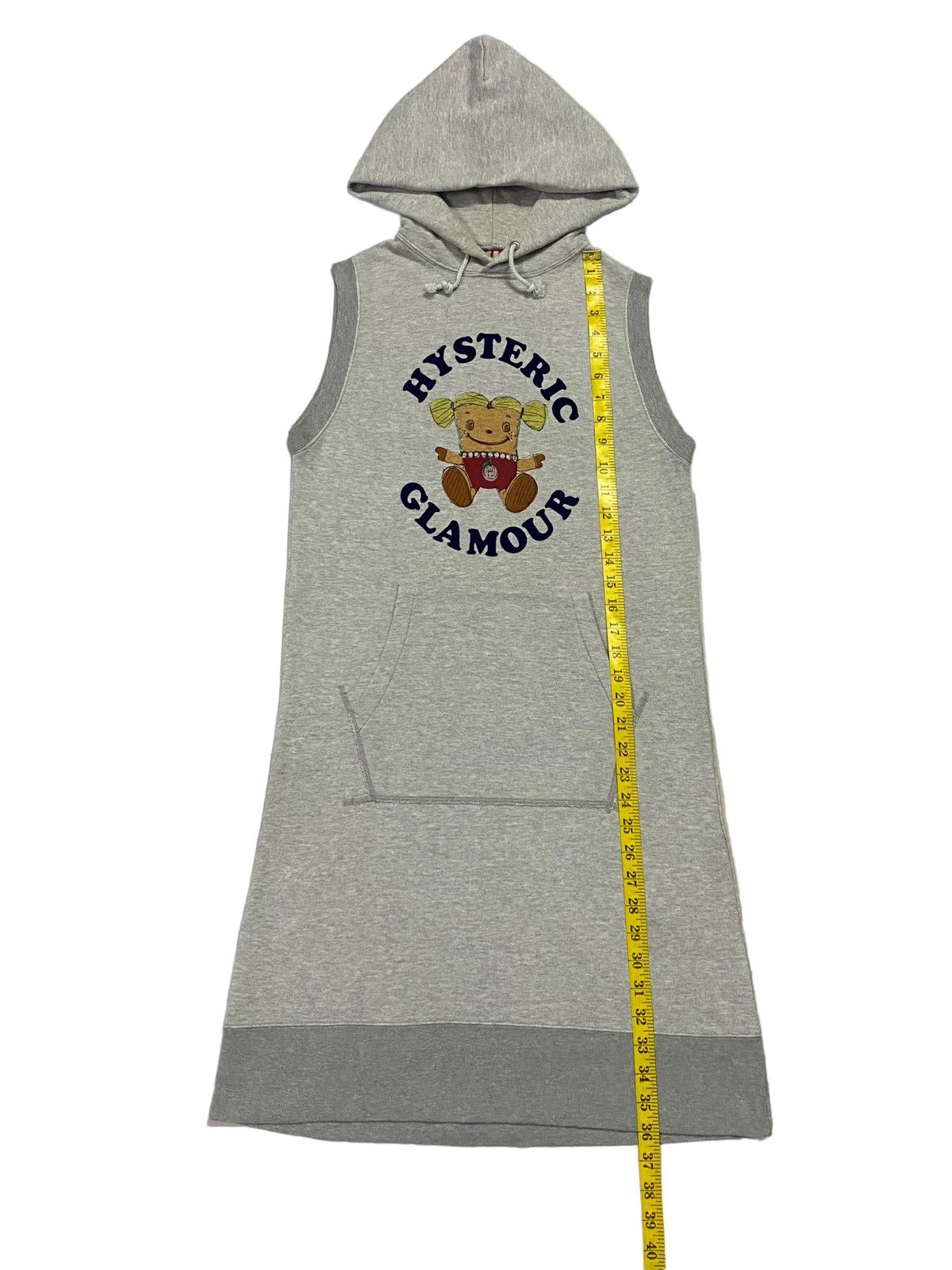 Hysteric Glamour Hysteric Glamour Sleeveless Long Hoodie Size S / US 4 / IT 40 - 5 Thumbnail